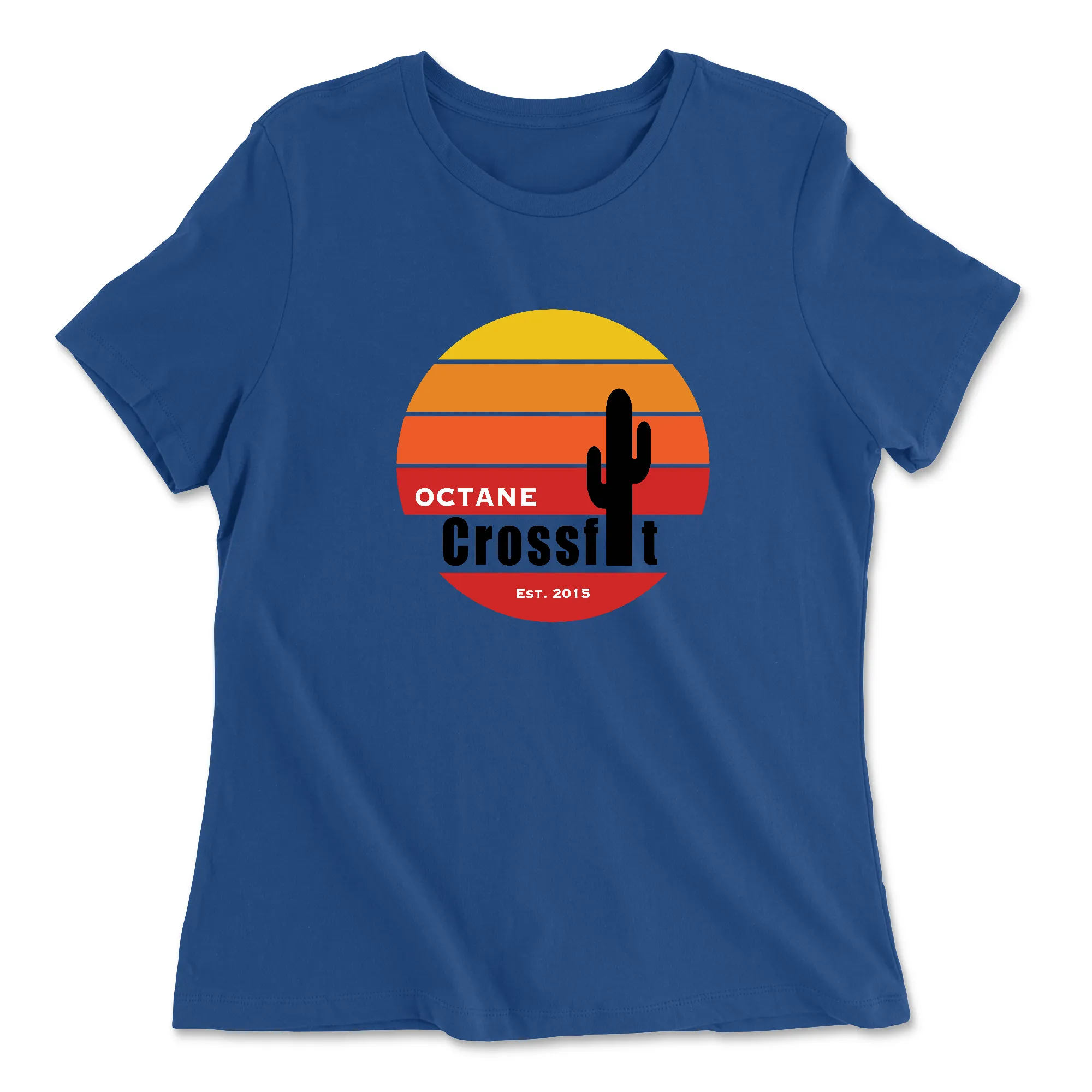 Octane CrossFit Cactus Womens - Relaxed Jersey T-Shirt