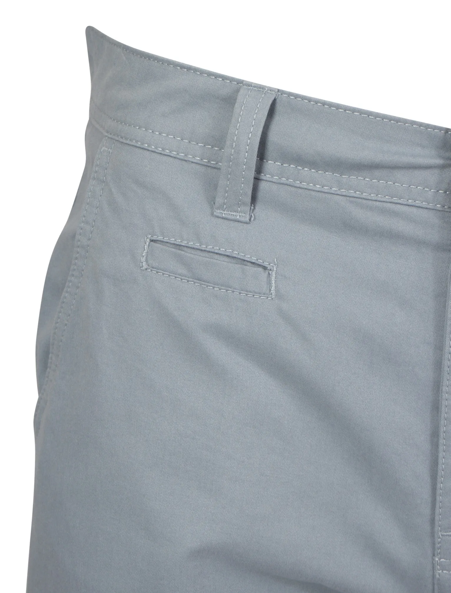 Orlando Cotton Chino Shorts in Light Blue - Tokyo Laundry