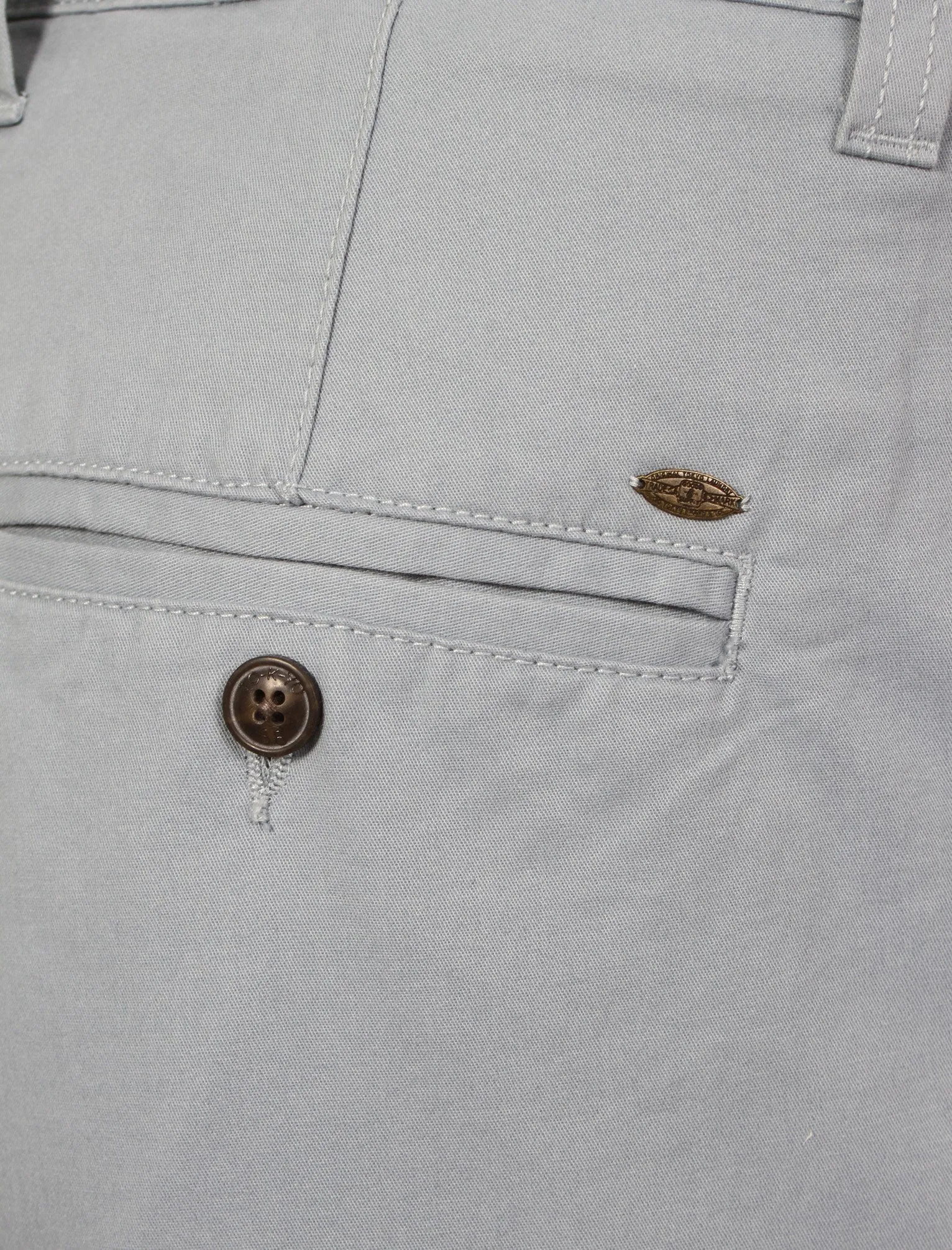 Orlando Cotton Chino Shorts in Light Blue - Tokyo Laundry