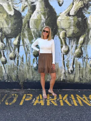 Pam's Skirt - Mocha