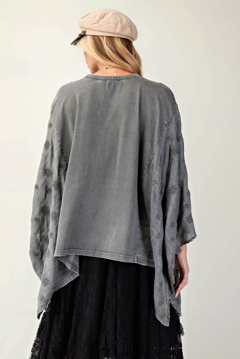Peace Patch Poncho #622