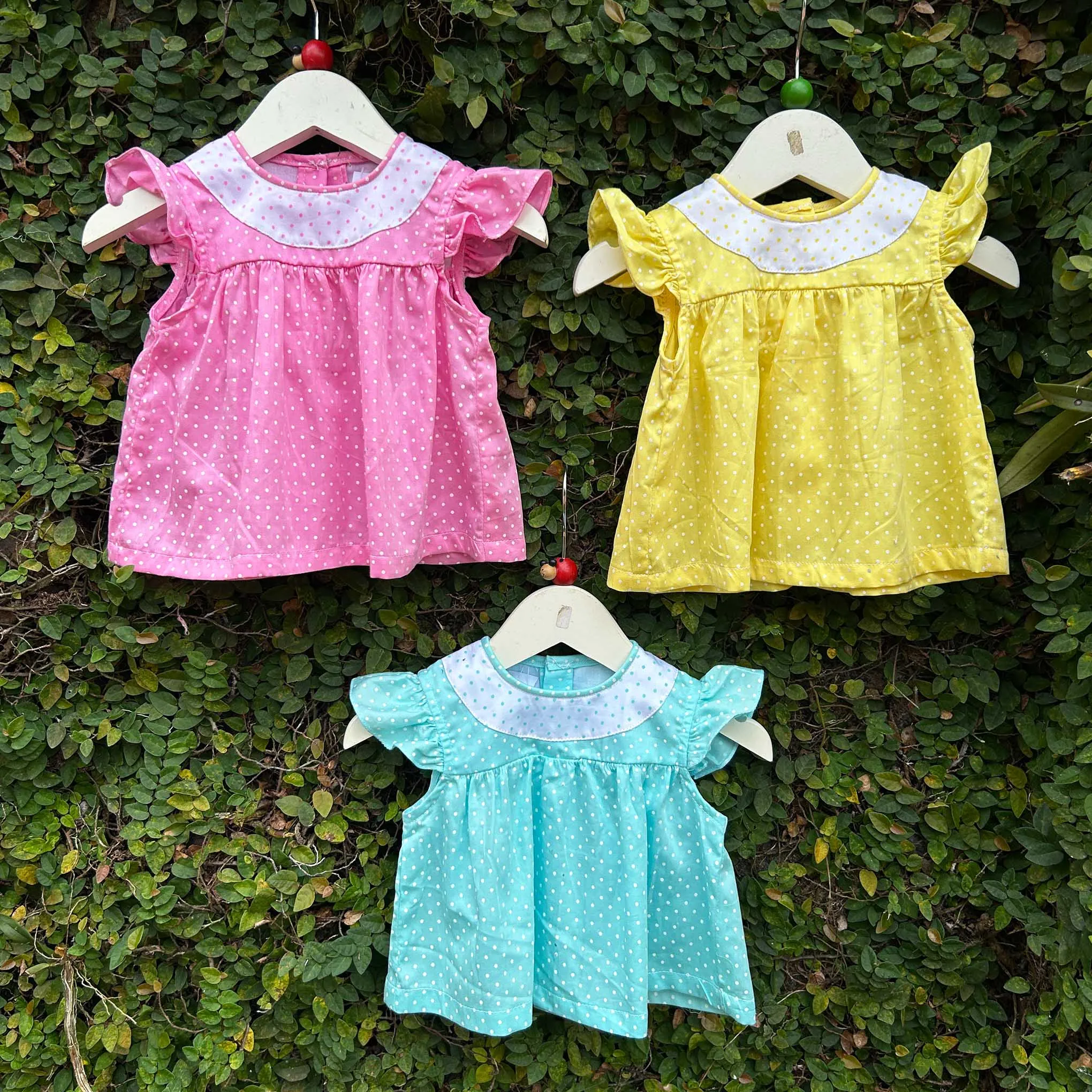 Polka Dot Baby Dress for Effortless Elegance