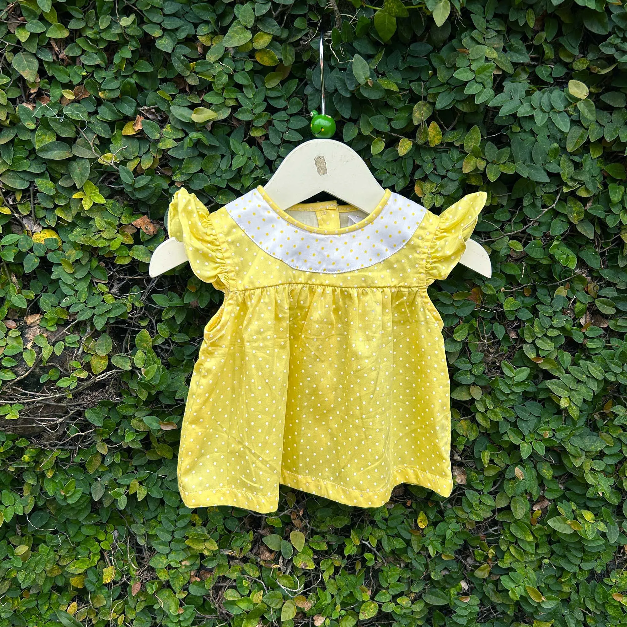 Polka Dot Baby Dress for Effortless Elegance