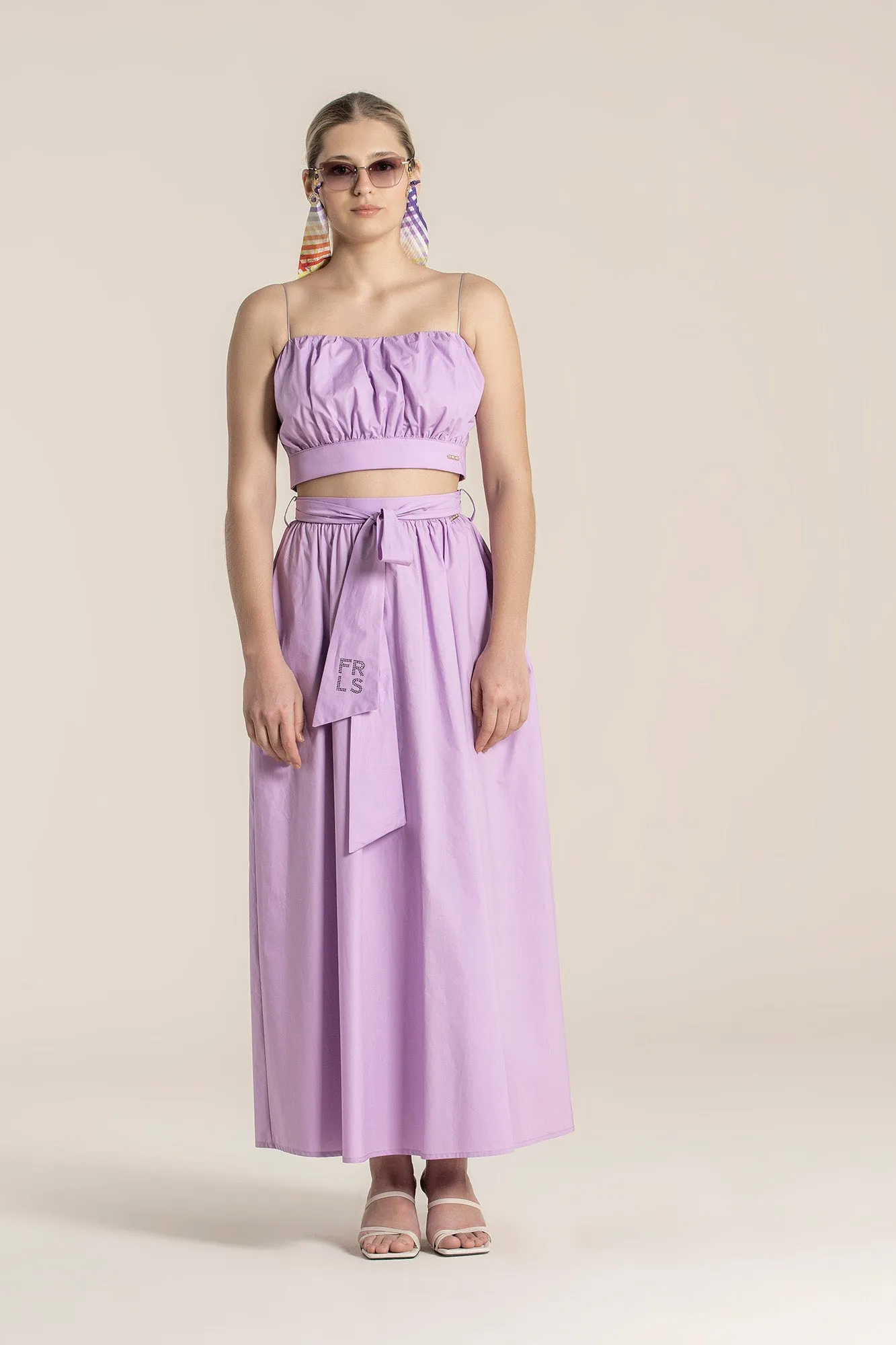 POPLIN SKIRT