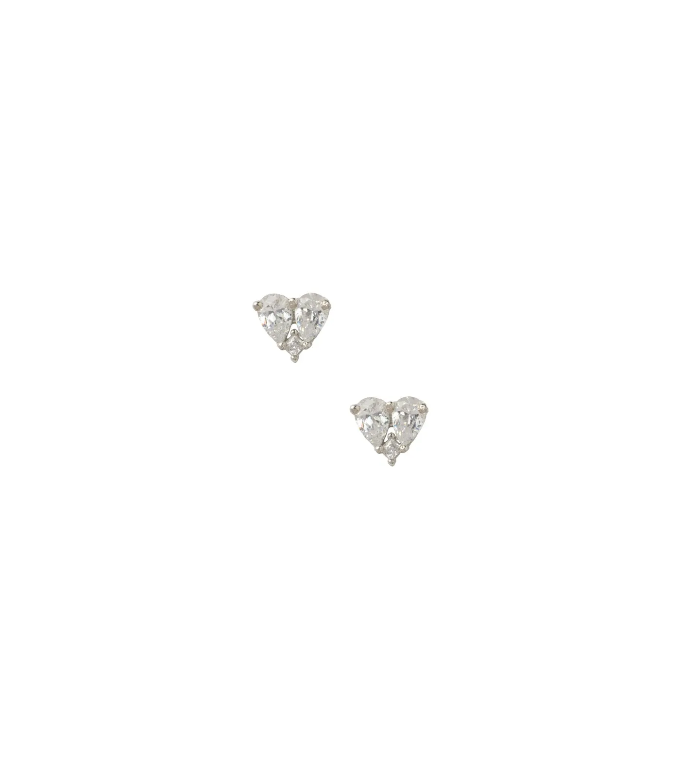Premium Zircon Heart Tops