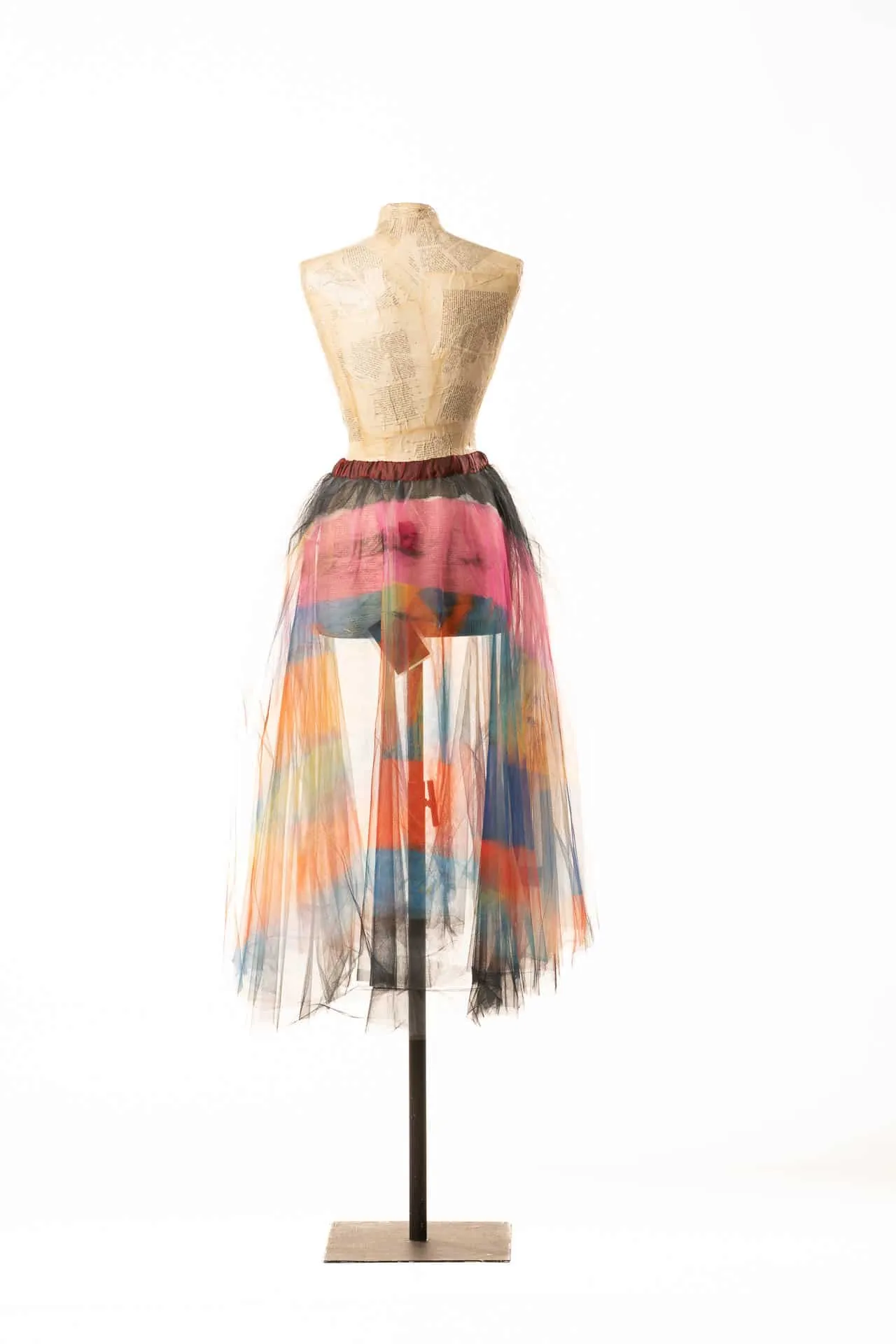 Printed Tulle Skirt