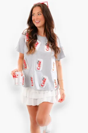 Queen of Sparkles Diet Coke Can Tee