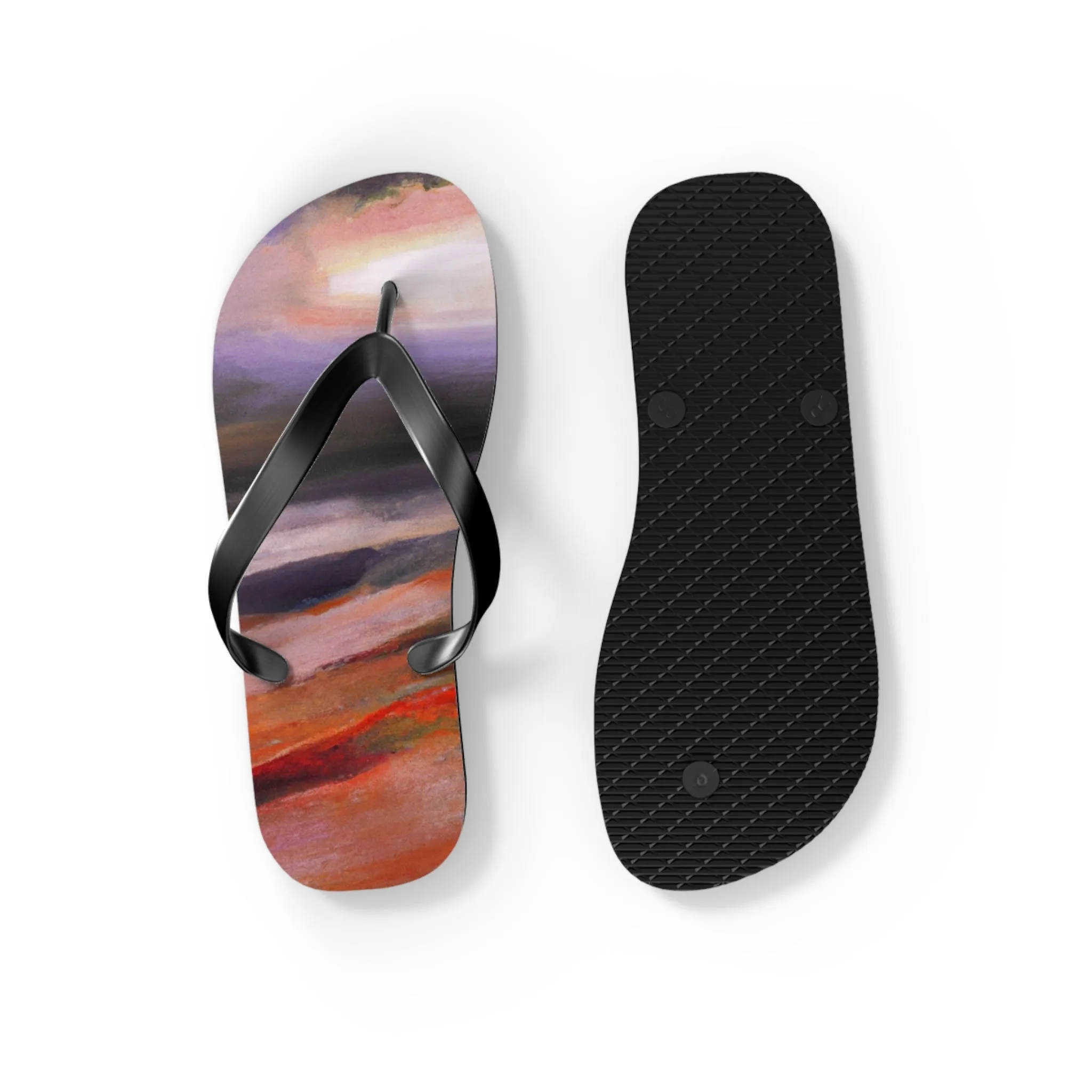 "Artistic Terra Slippers" - Flip Flop