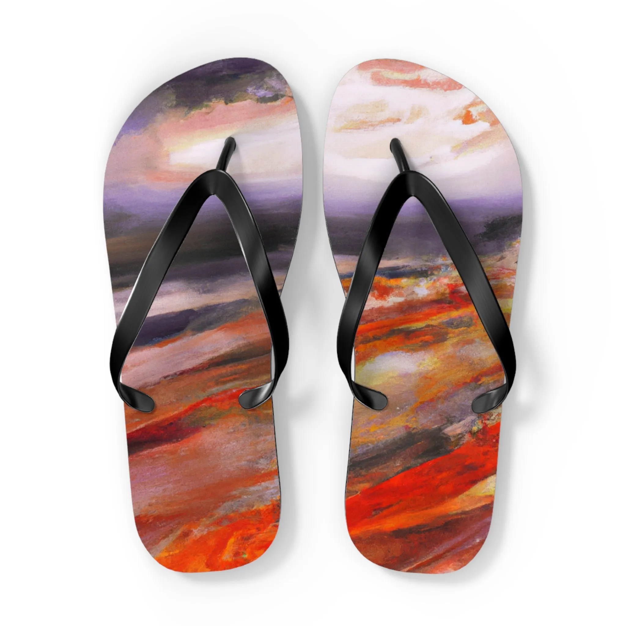 "Artistic Terra Slippers" - Flip Flop