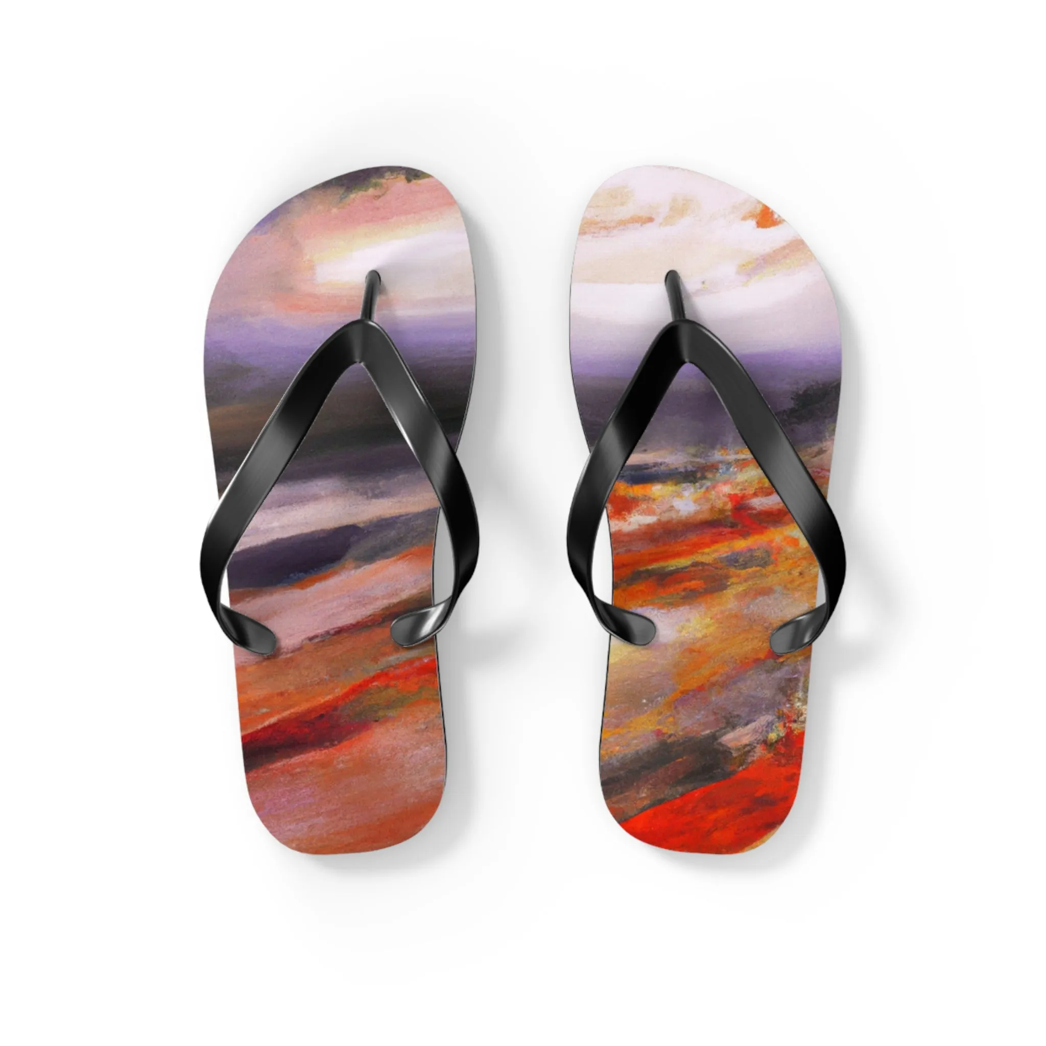"Artistic Terra Slippers" - Flip Flop
