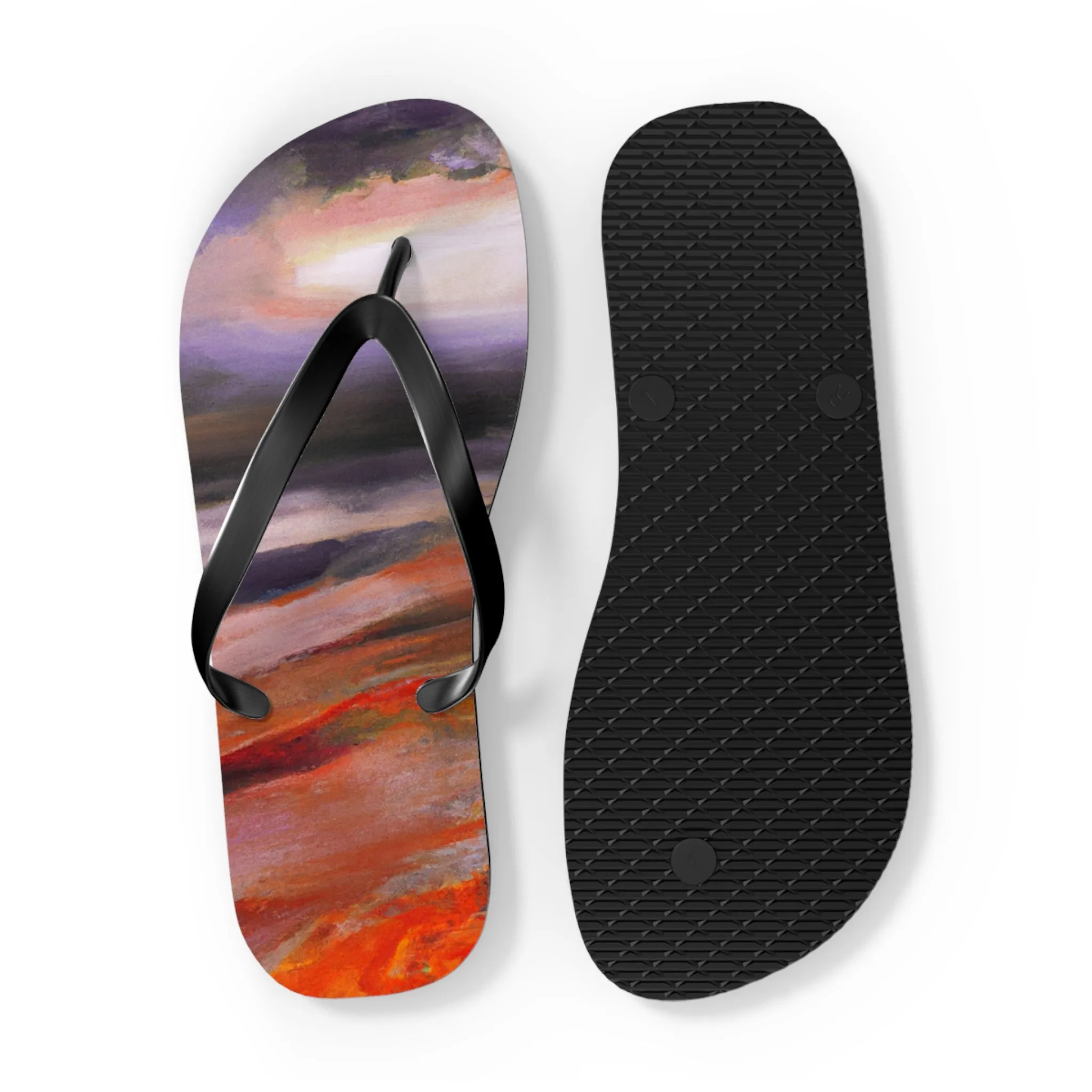 "Artistic Terra Slippers" - Flip Flop