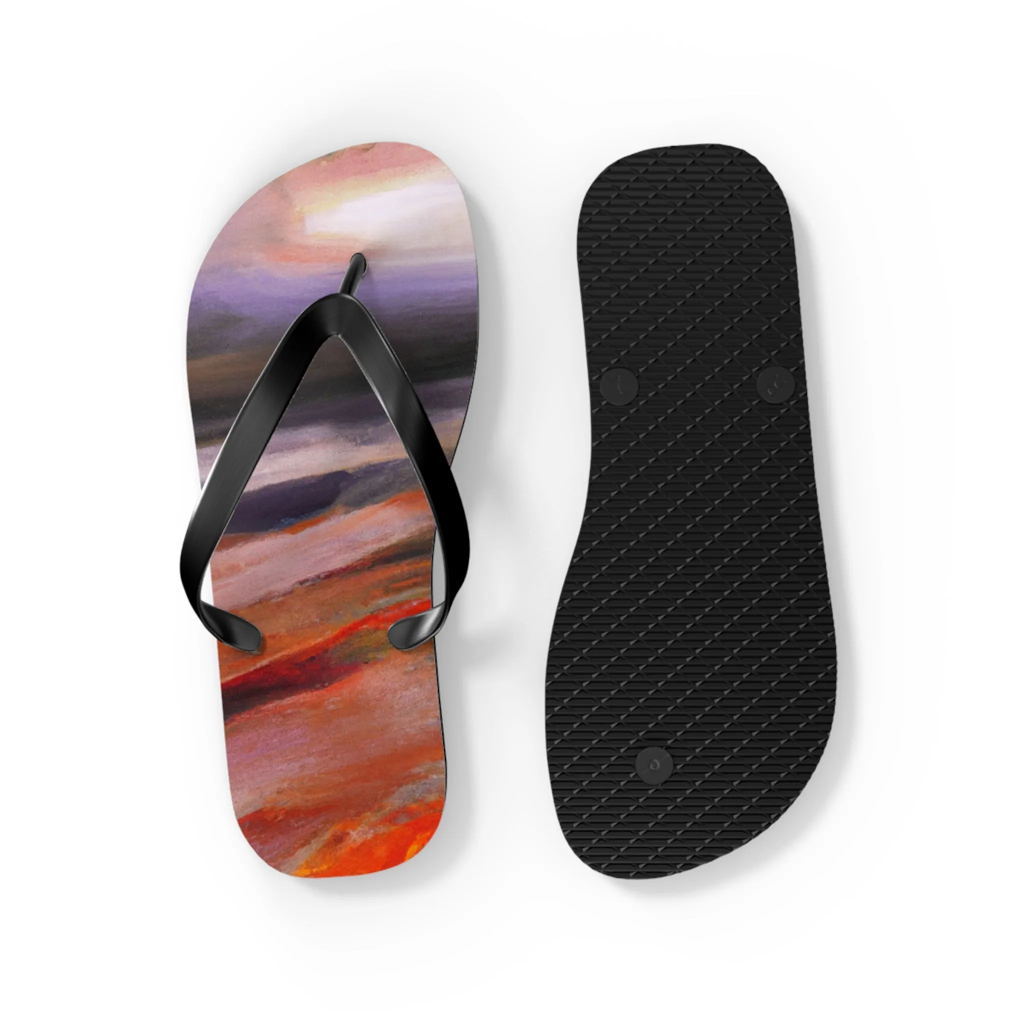 "Artistic Terra Slippers" - Flip Flop