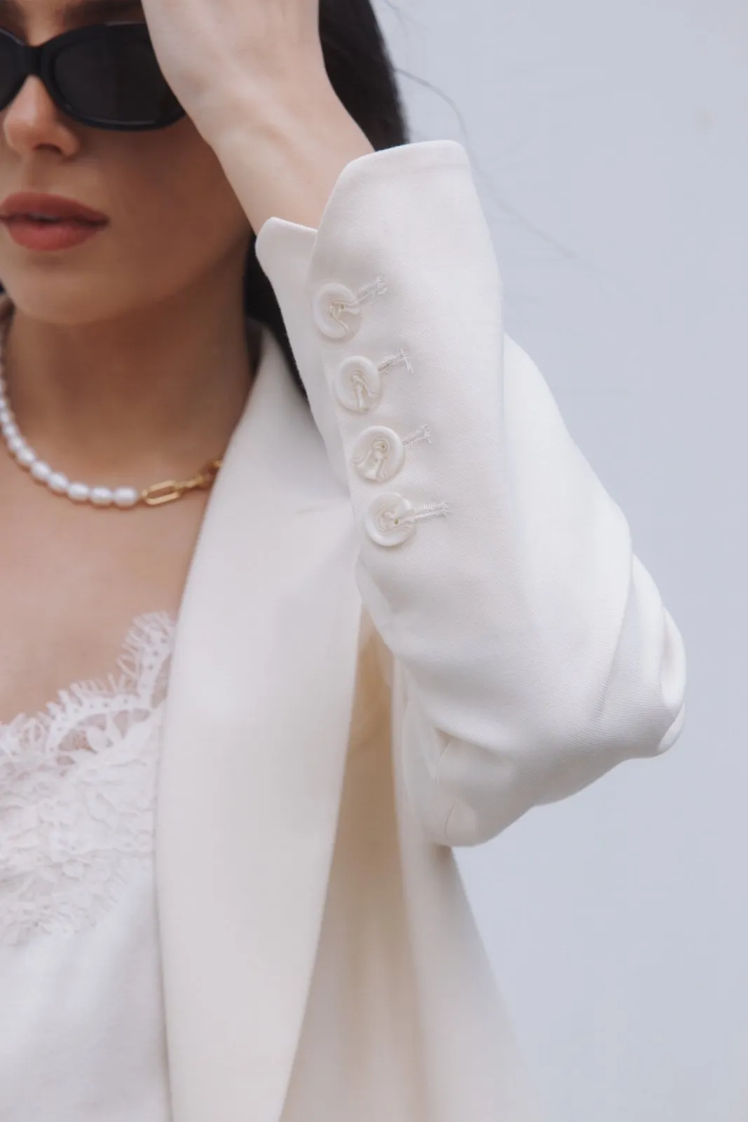 "The Tori" - Blazer (Cream)