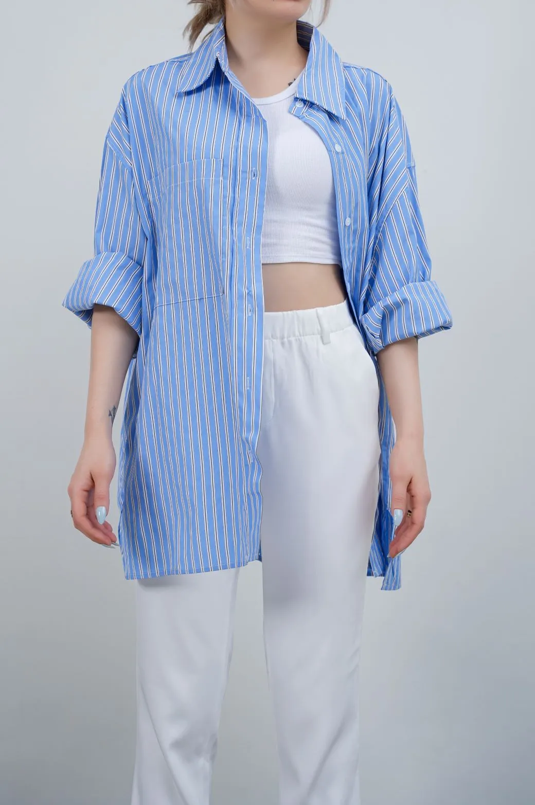 RELAXED STRIPED SHIRT