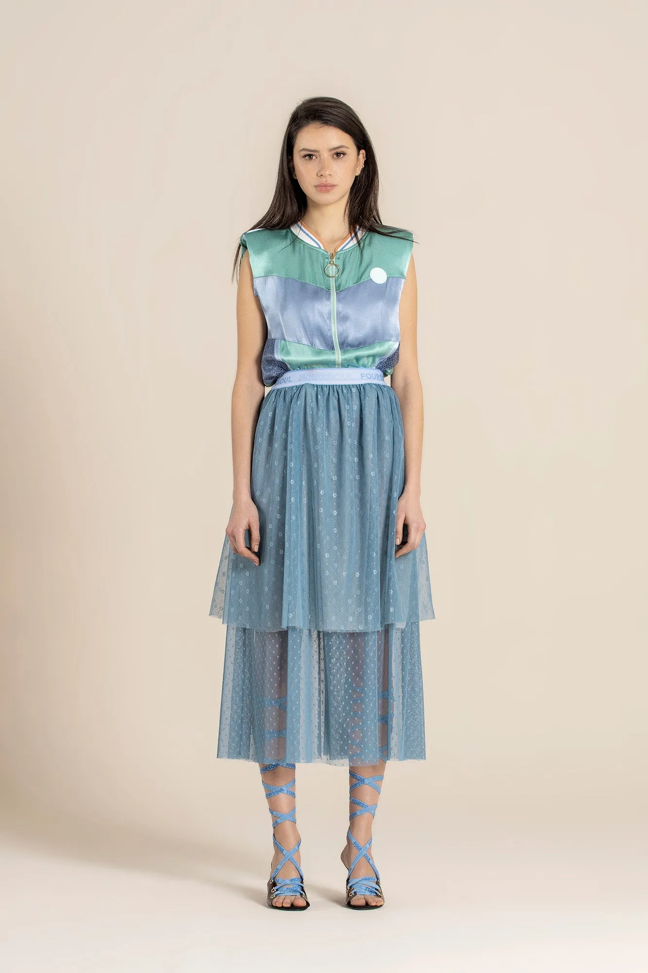 RUFFLE SKIRT
