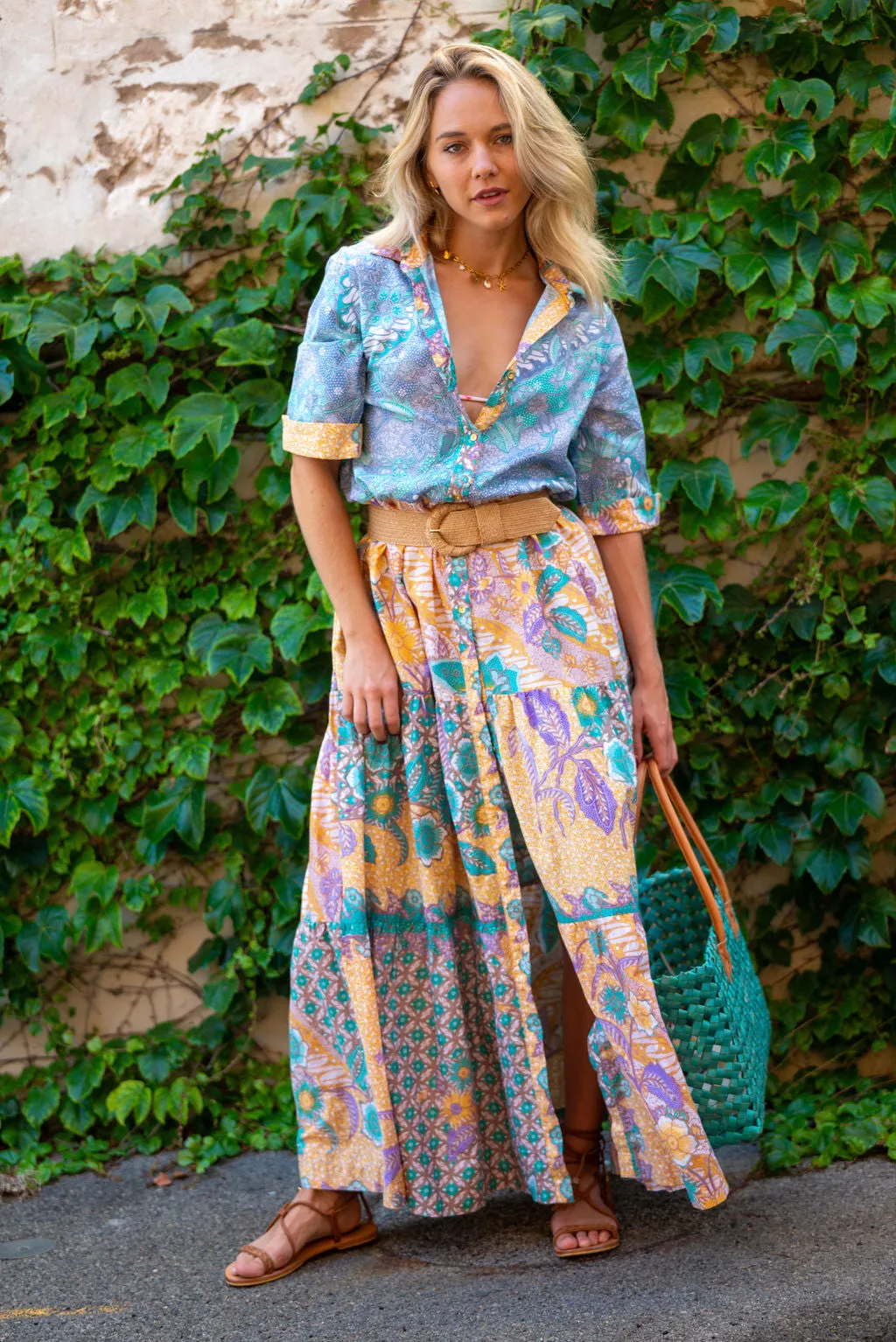 Sahana Poco Dress in Blue Dreams