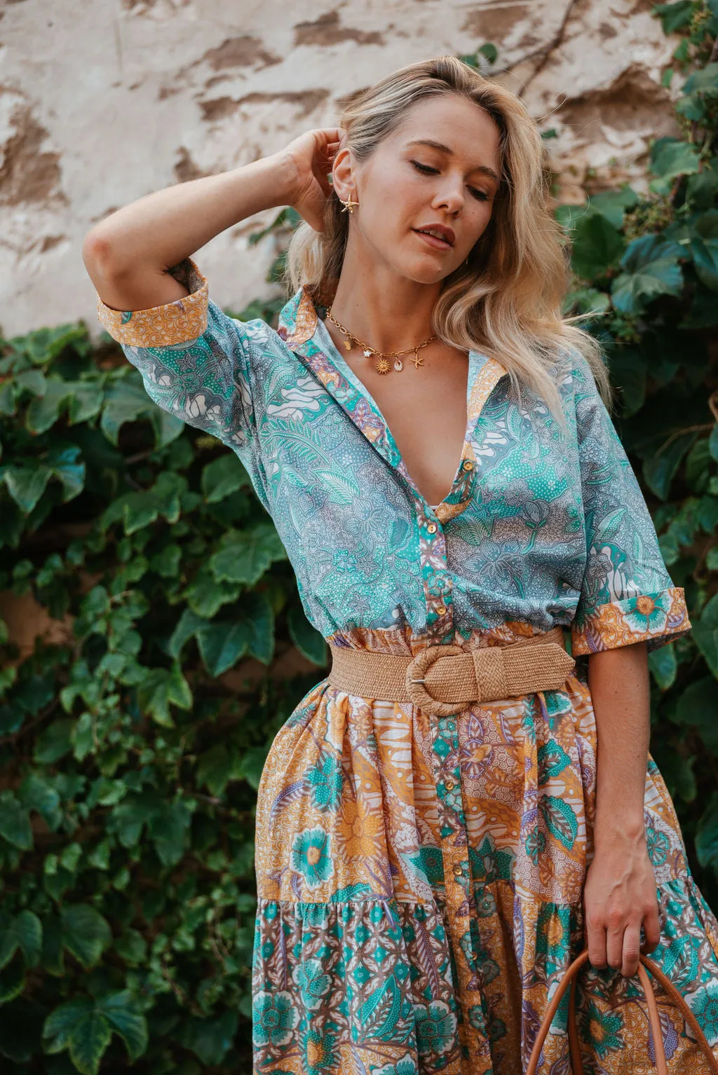 Sahana Poco Dress in Blue Dreams