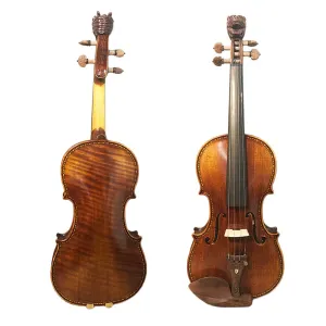 SKY Premier 4/4 Size Artist Violin Outfit Hand-made Antique Style Dragon Head Violin