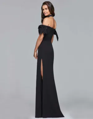 TastyHottie - Trendy Floral Patched Off The Shoulder Dress