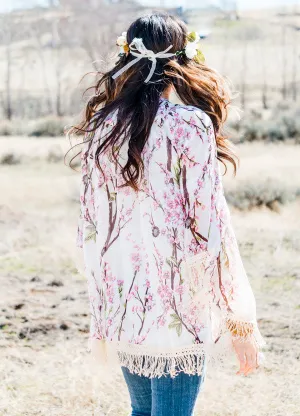 The Carrie | Fringe Kimono