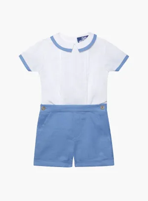 The Rupert Set in French Blue/White