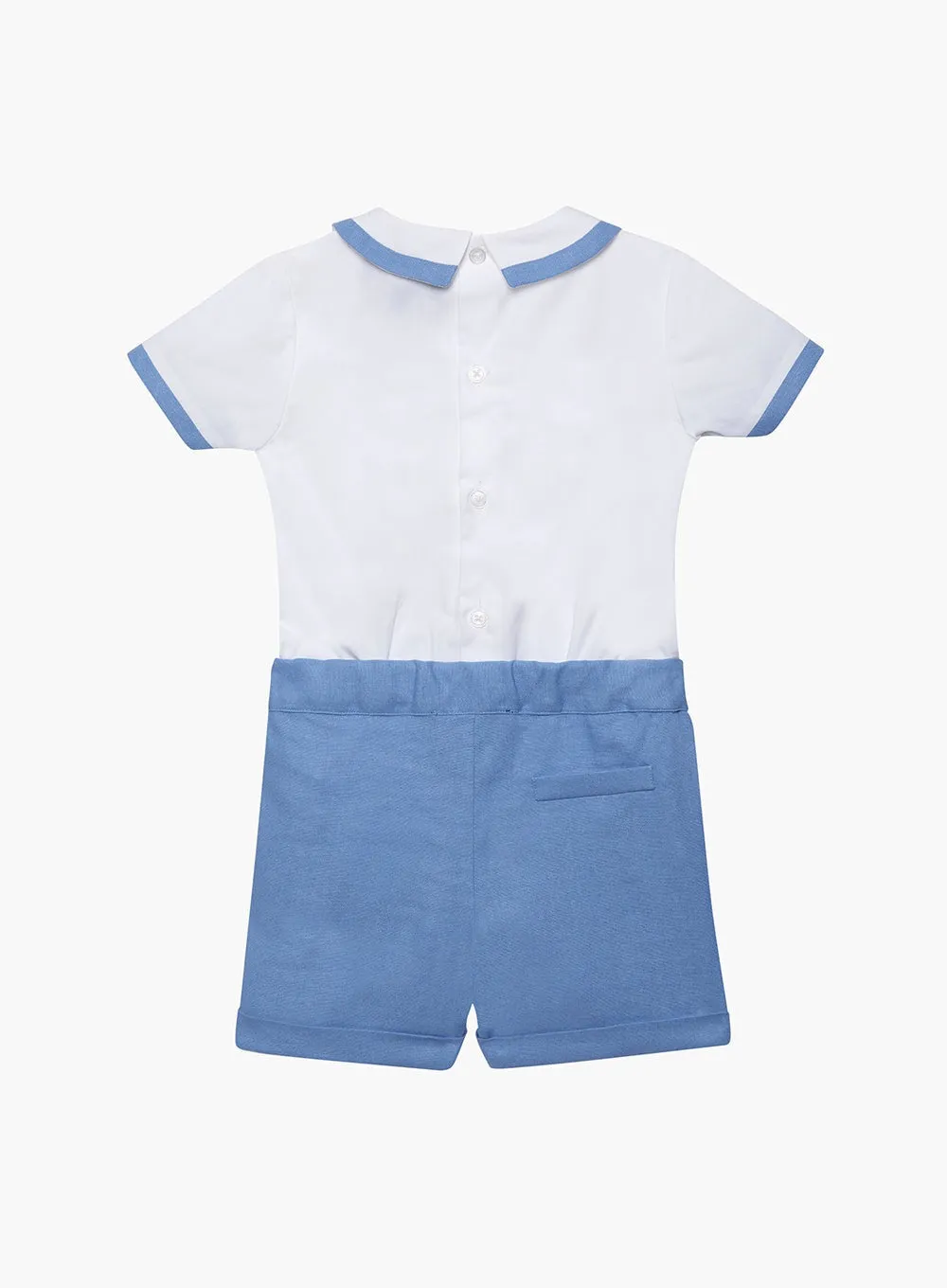 The Rupert Set in French Blue/White