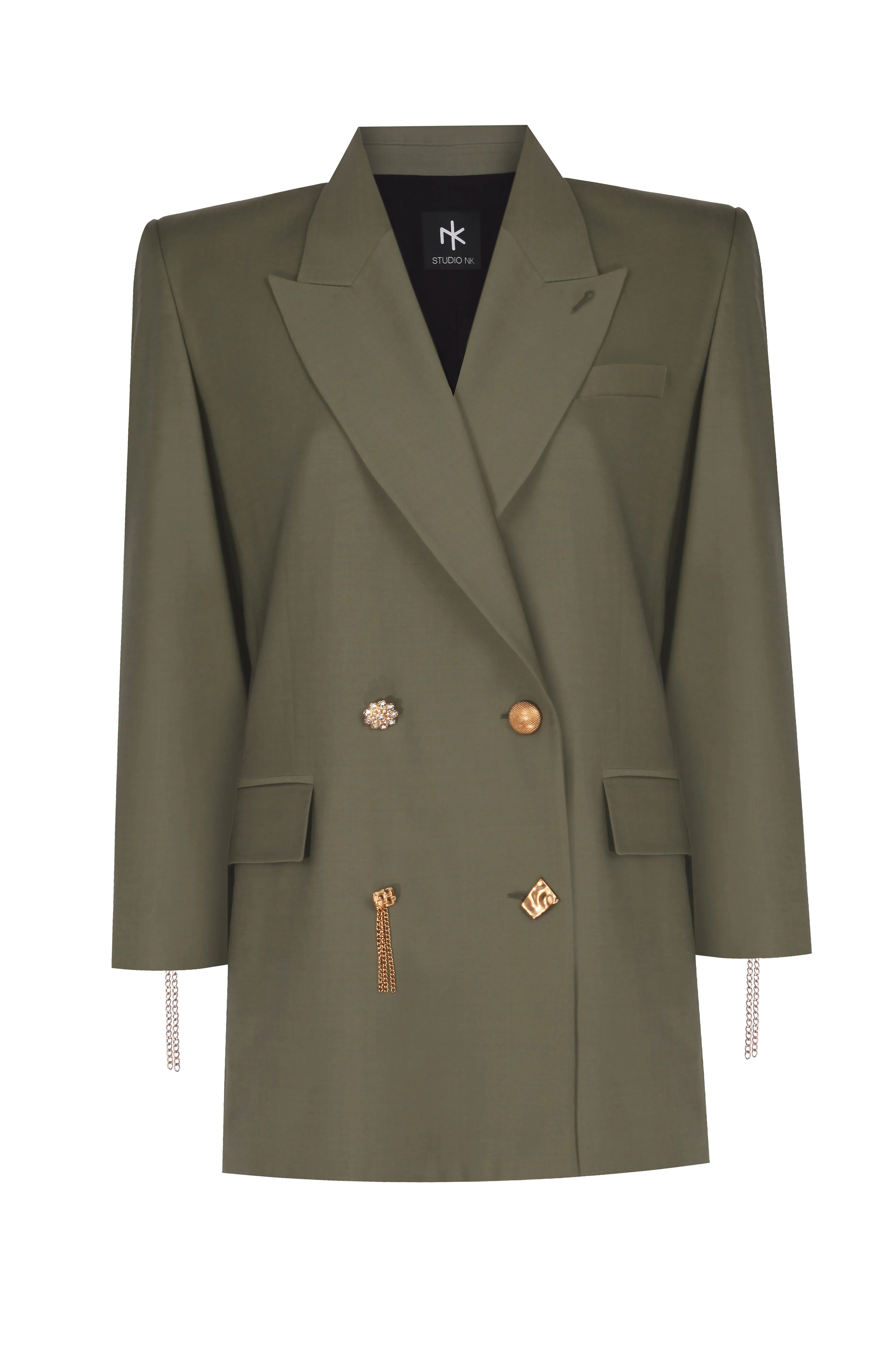 THREE PIECE LEAF SET BLAZER