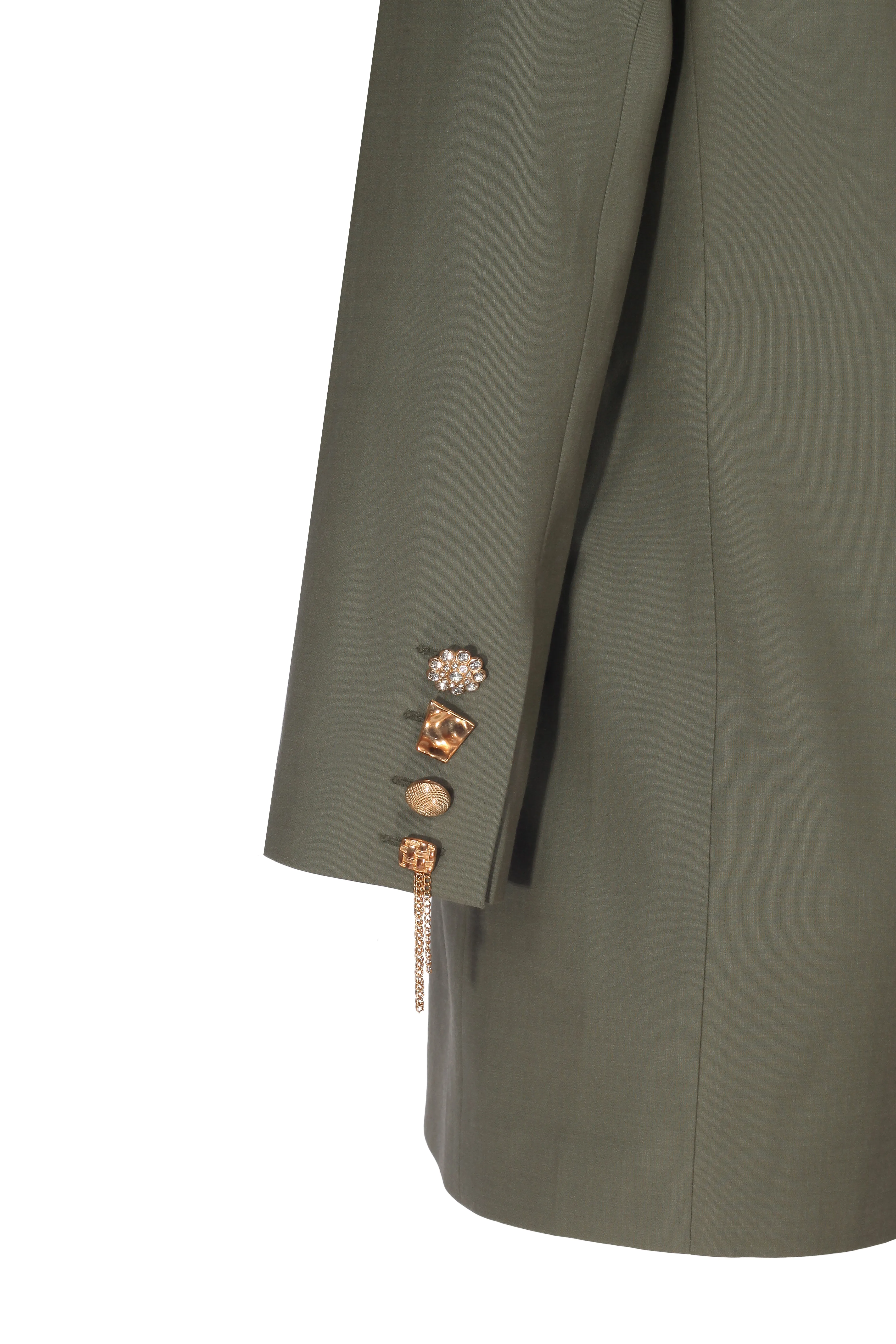 THREE PIECE LEAF SET BLAZER