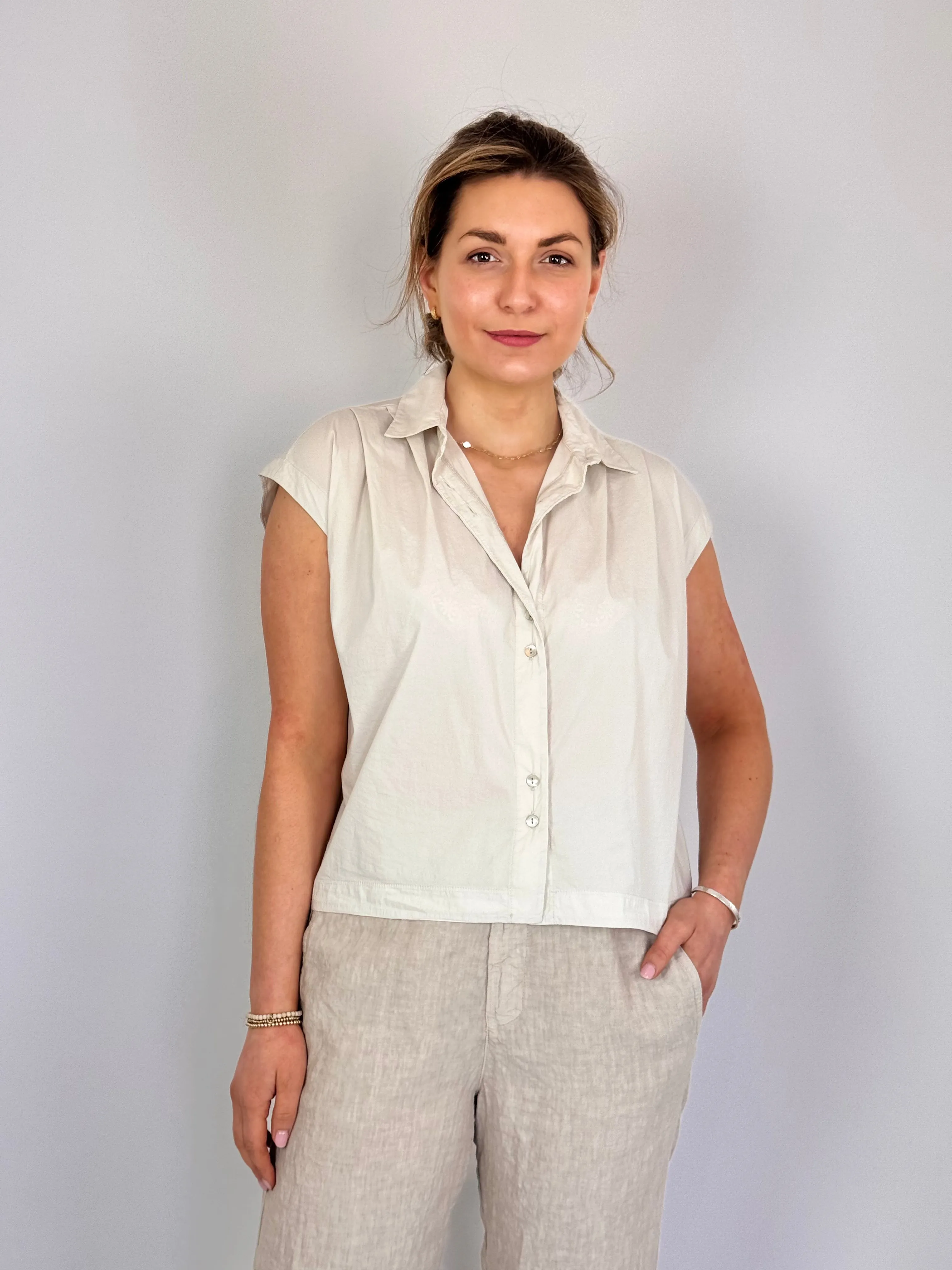 Transit Par-Such M222 Shirt Sand