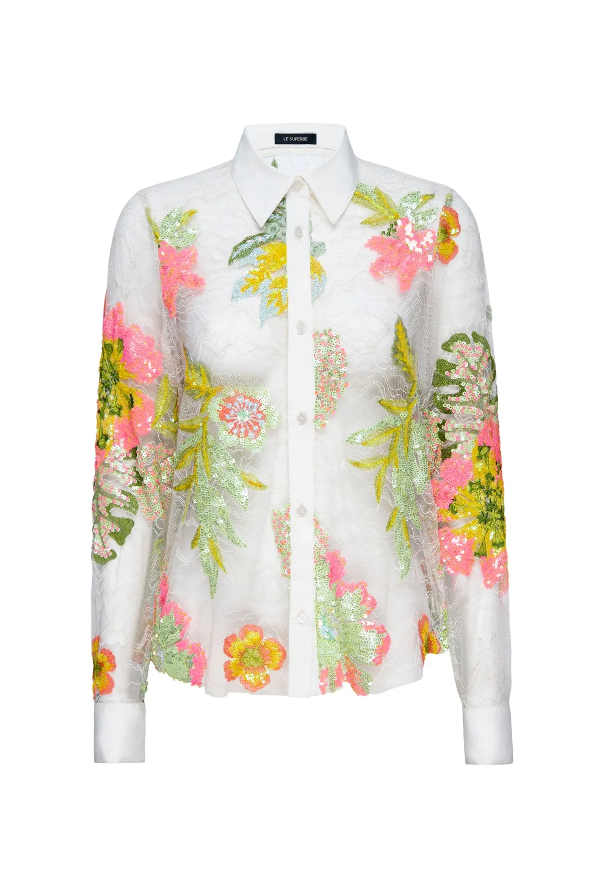 Tropical Lace Shirt