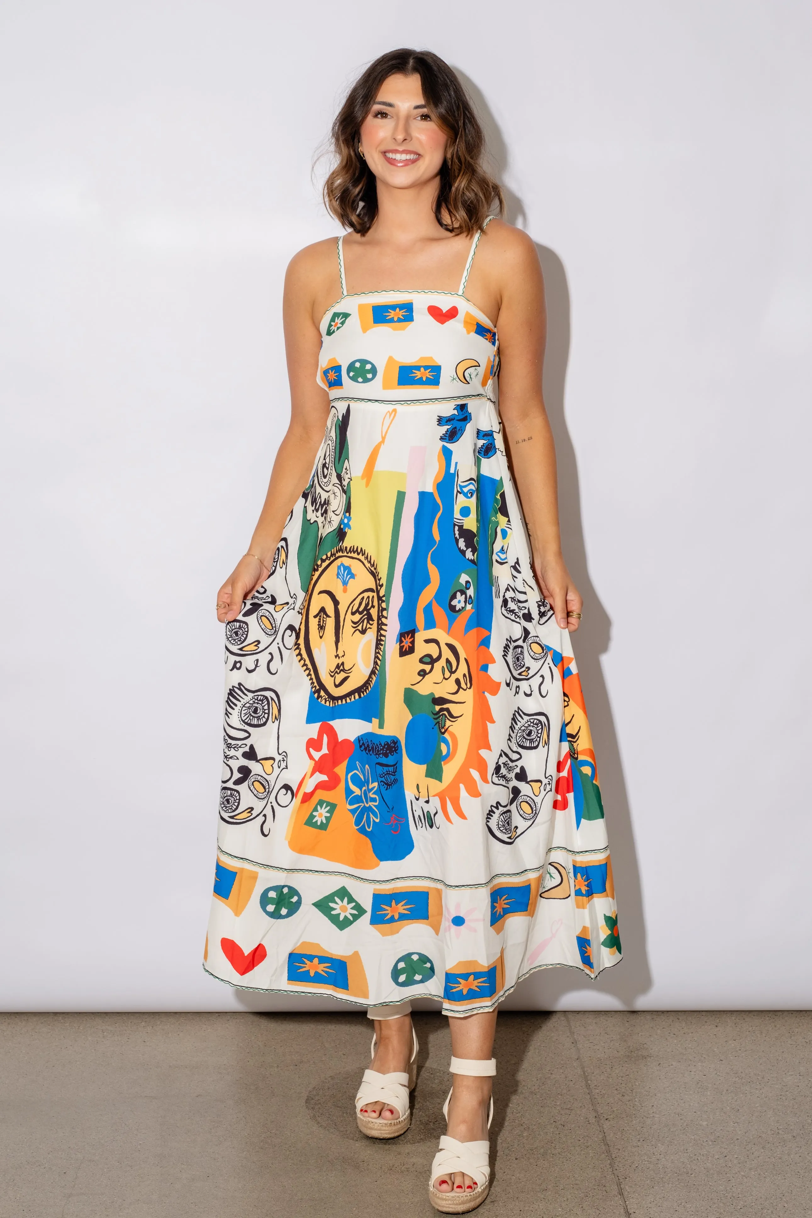 Tulum Printed Dress