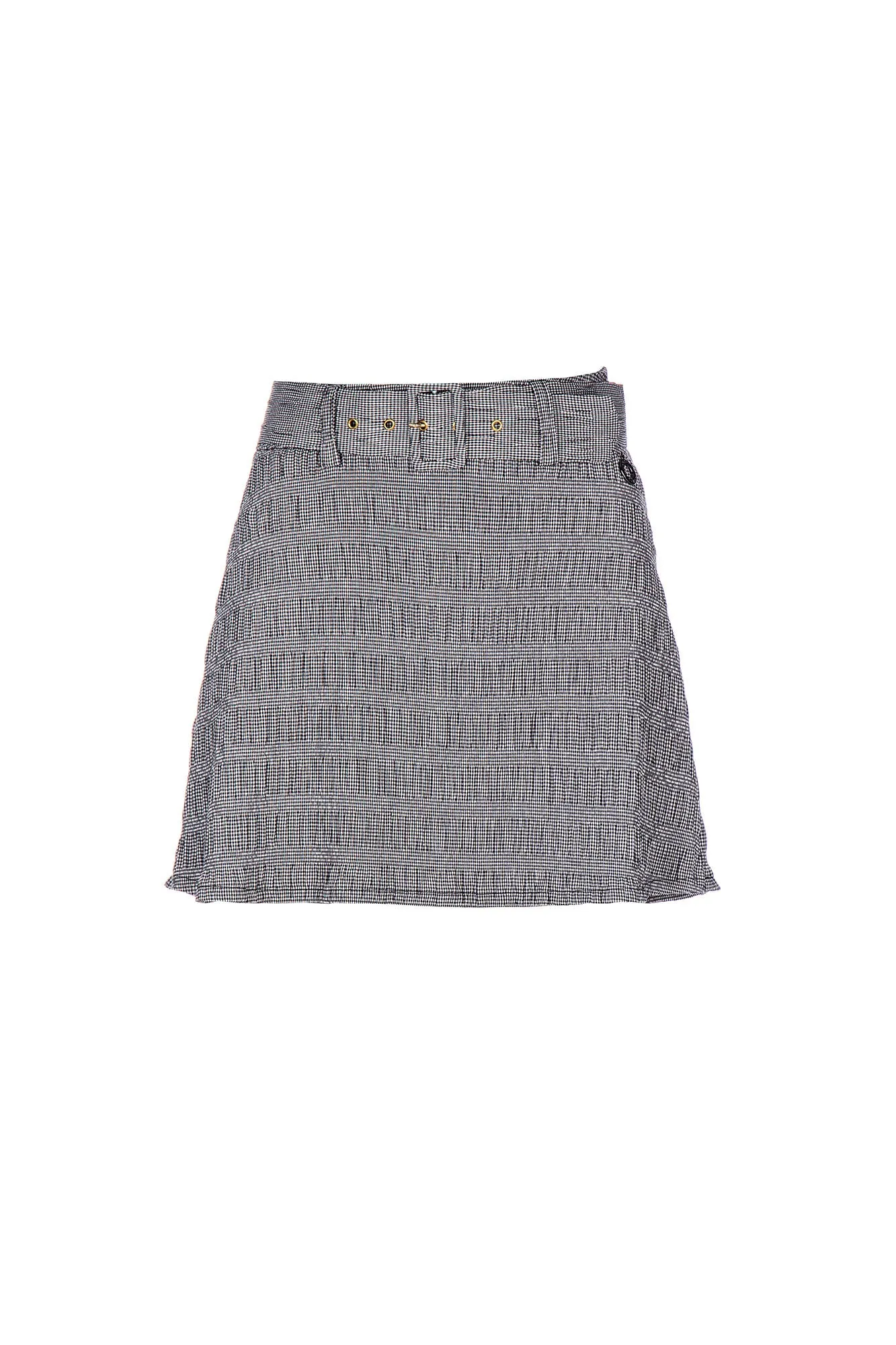 VICHY SKIRT-SHORTS