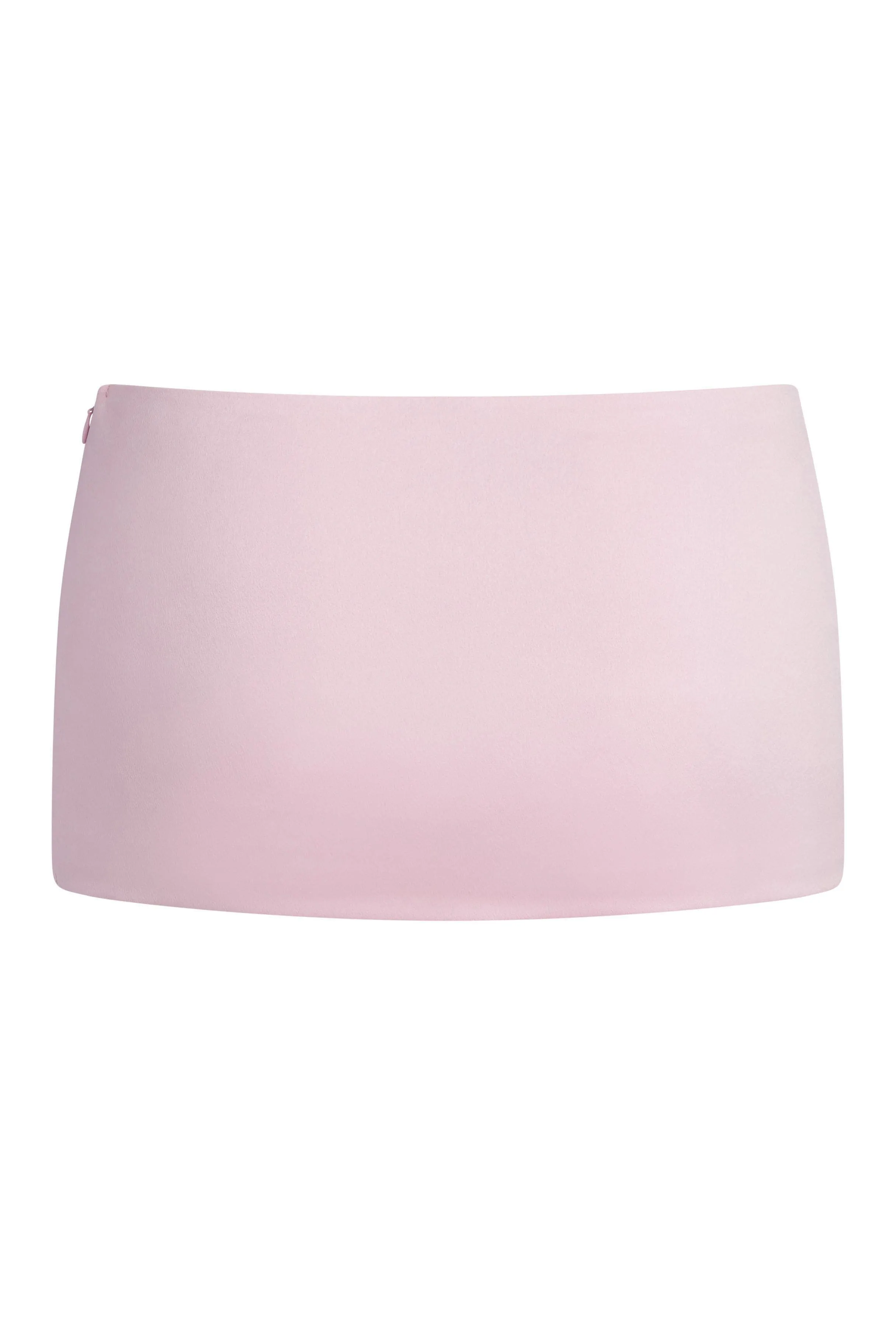 Volare Satin Micro Trendy Mini Skirt - Pink