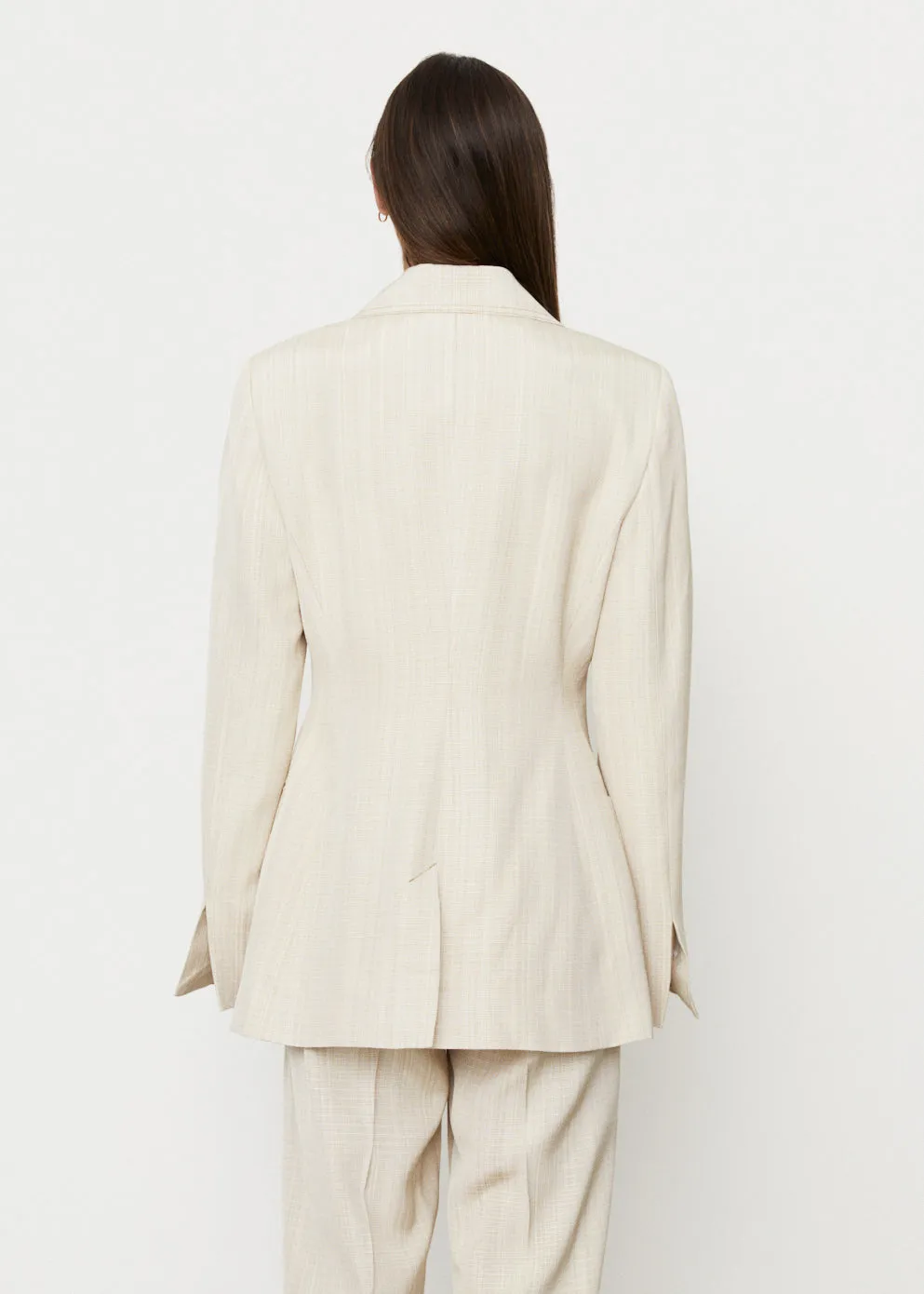 Waisted Stitch Blazer