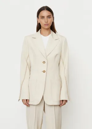 Waisted Stitch Blazer