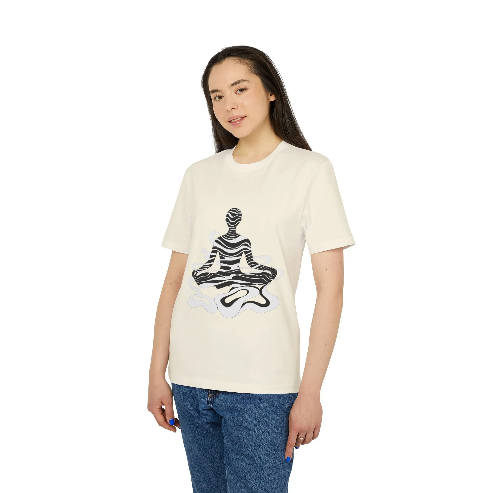 Waves of Serenity Fine Art Graphic T-Shirt