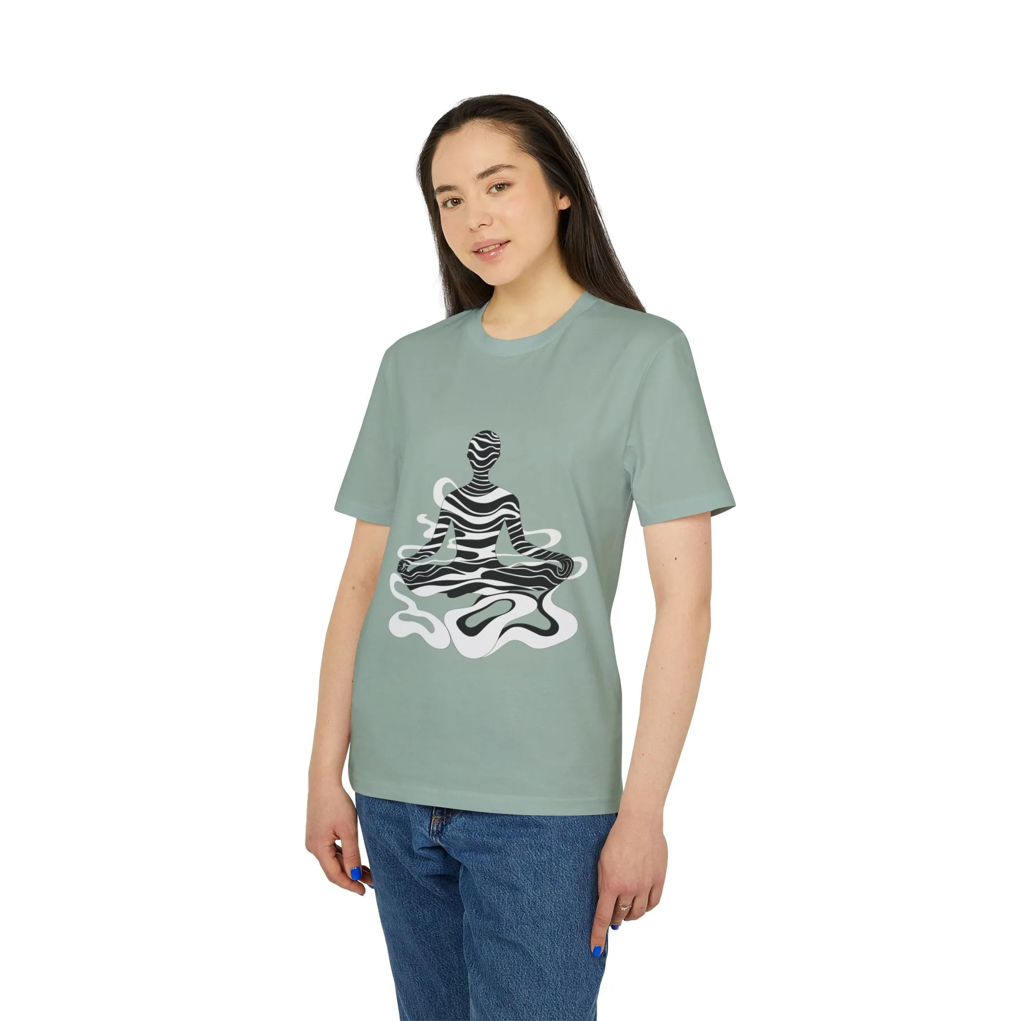 Waves of Serenity Fine Art Graphic T-Shirt