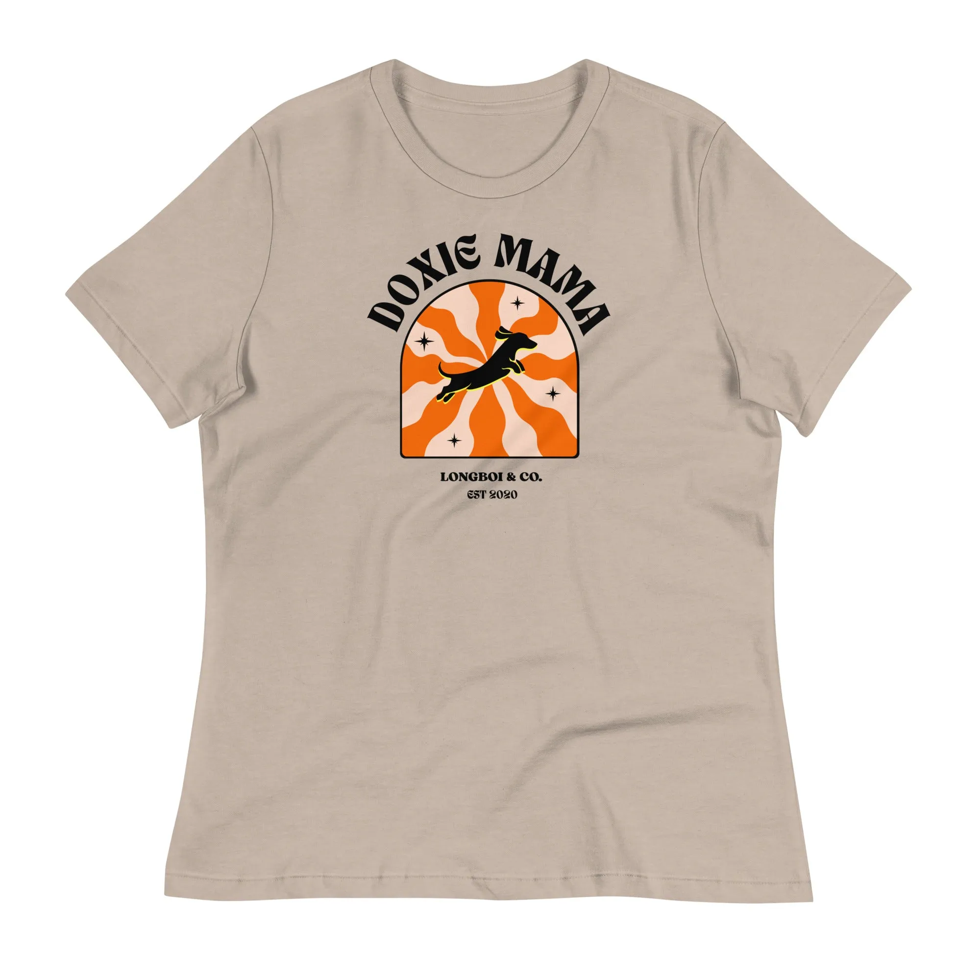 Wavy Doxie Mama Relaxed Fit Tee