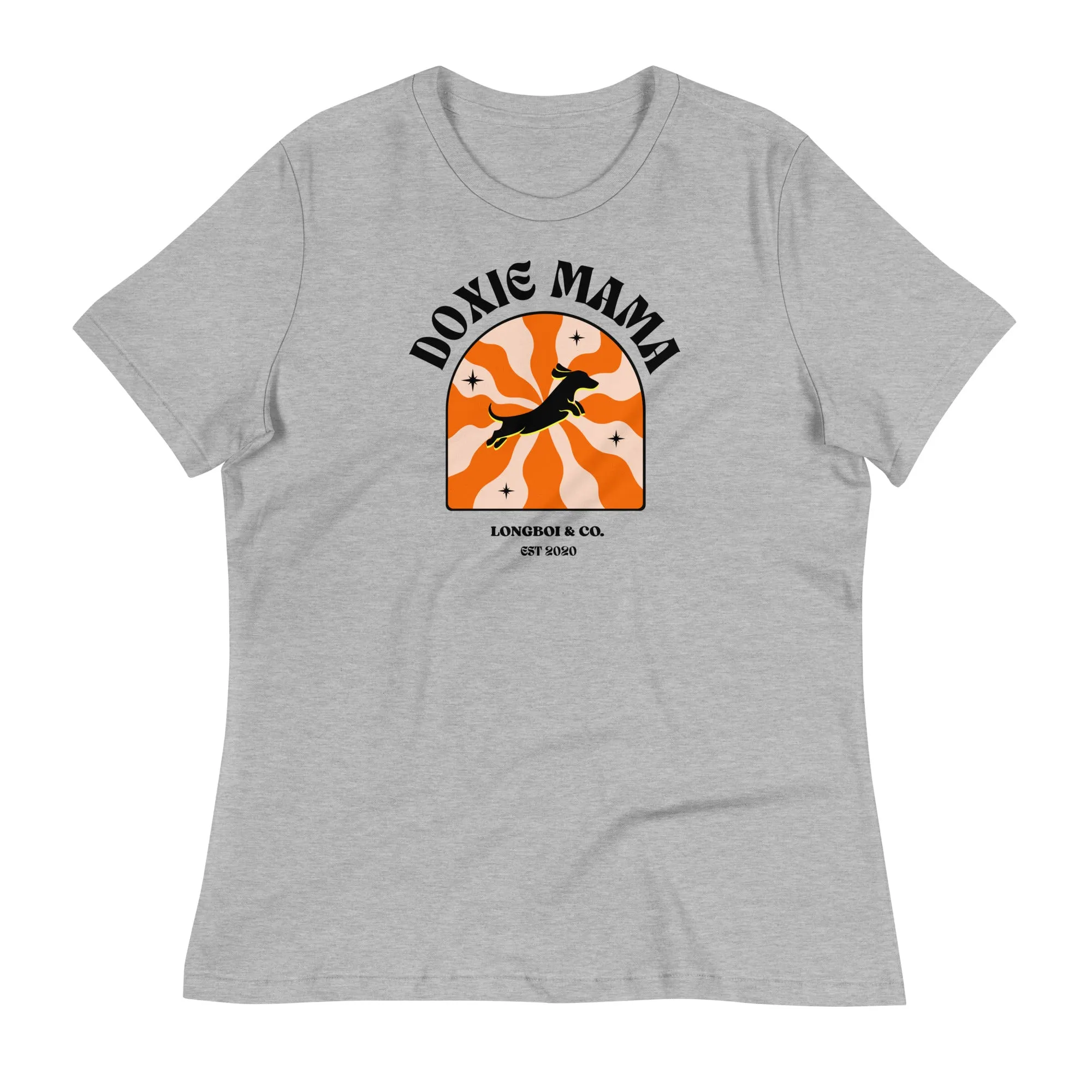 Wavy Doxie Mama Relaxed Fit Tee