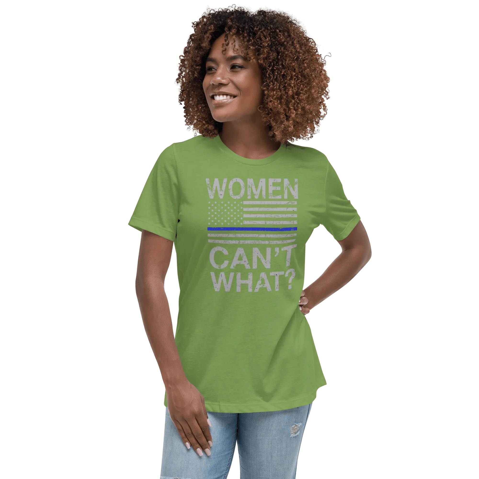 Women Can't What Relaxed T-Shirt