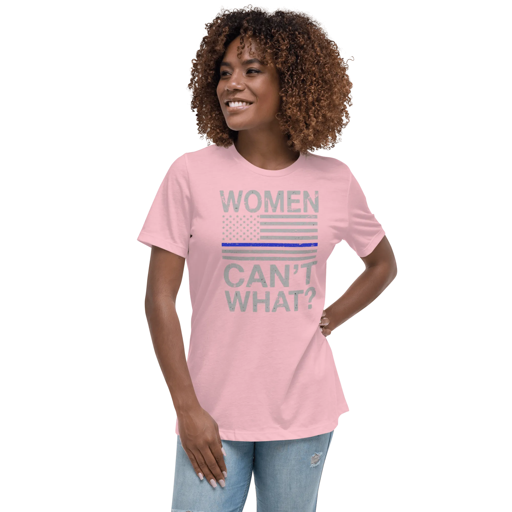 Women Can't What Relaxed T-Shirt