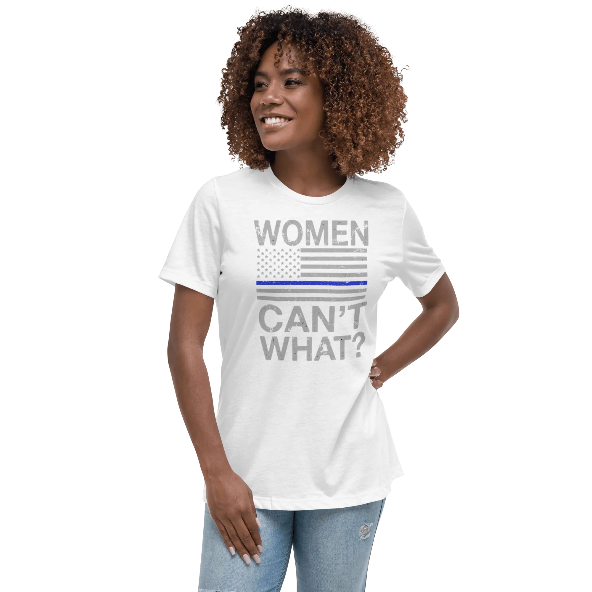 Women Can't What Relaxed T-Shirt