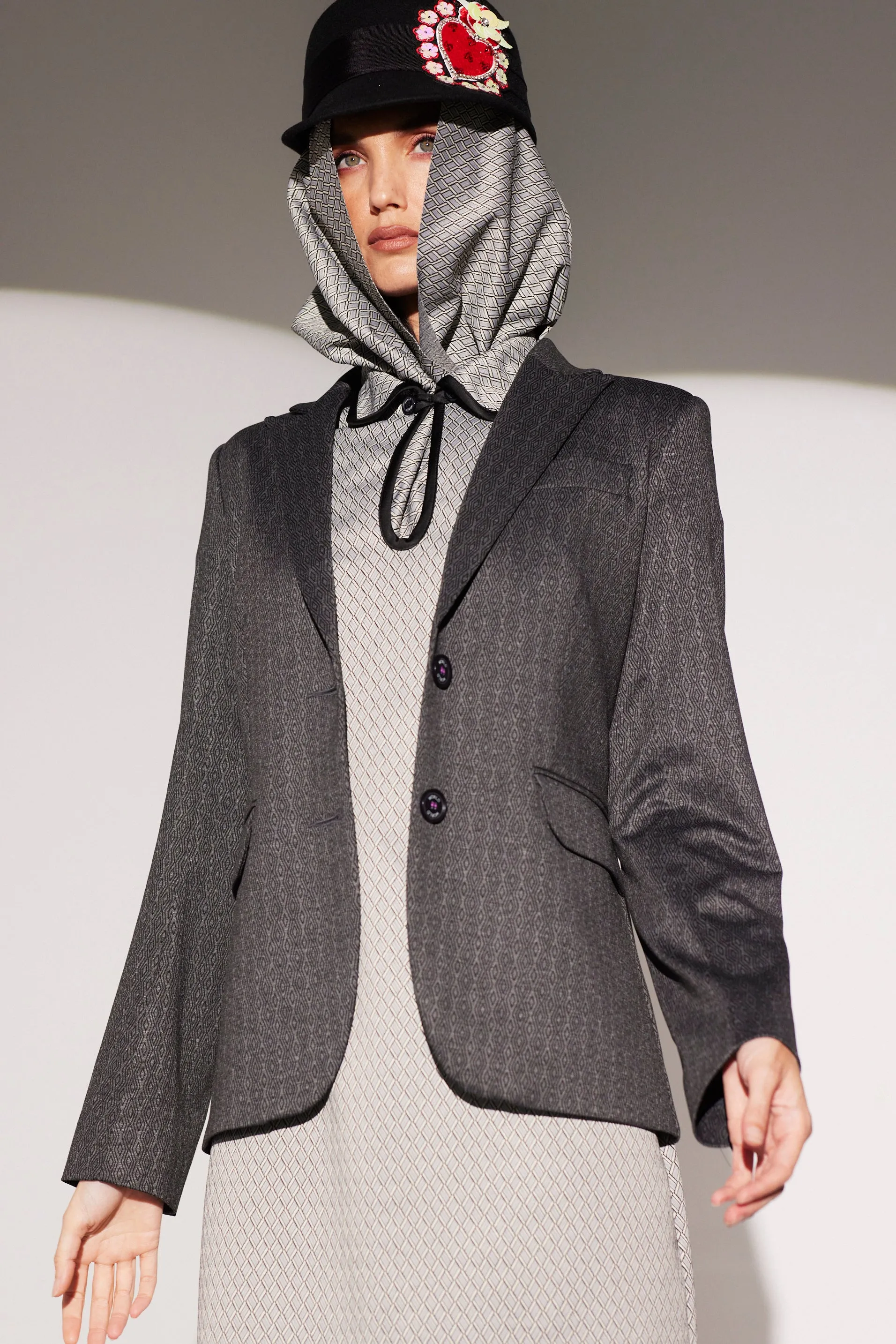 WORLD 5504 Strozzi Blazer Charcoal & Black