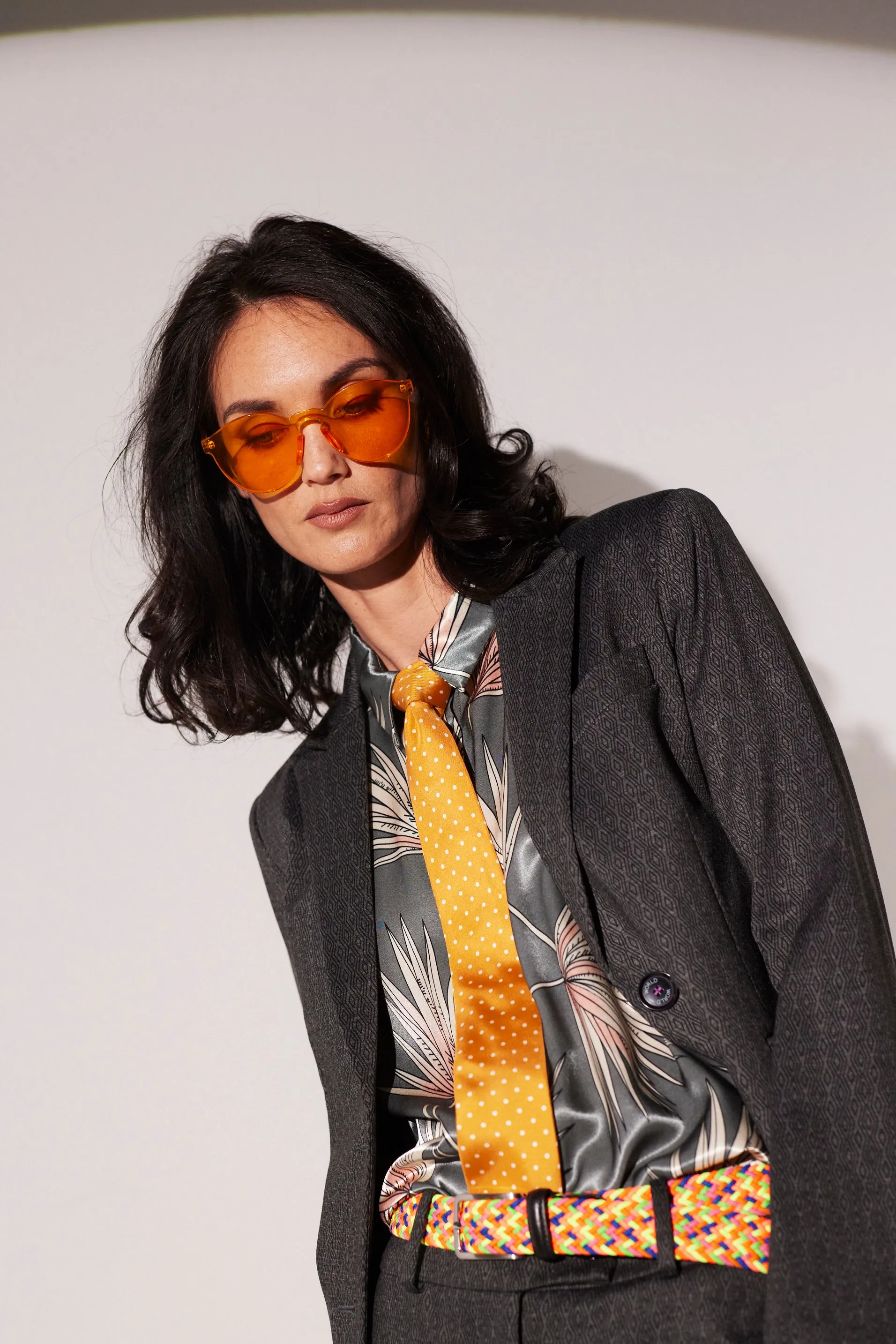 WORLD 5504 Strozzi Blazer Charcoal & Black