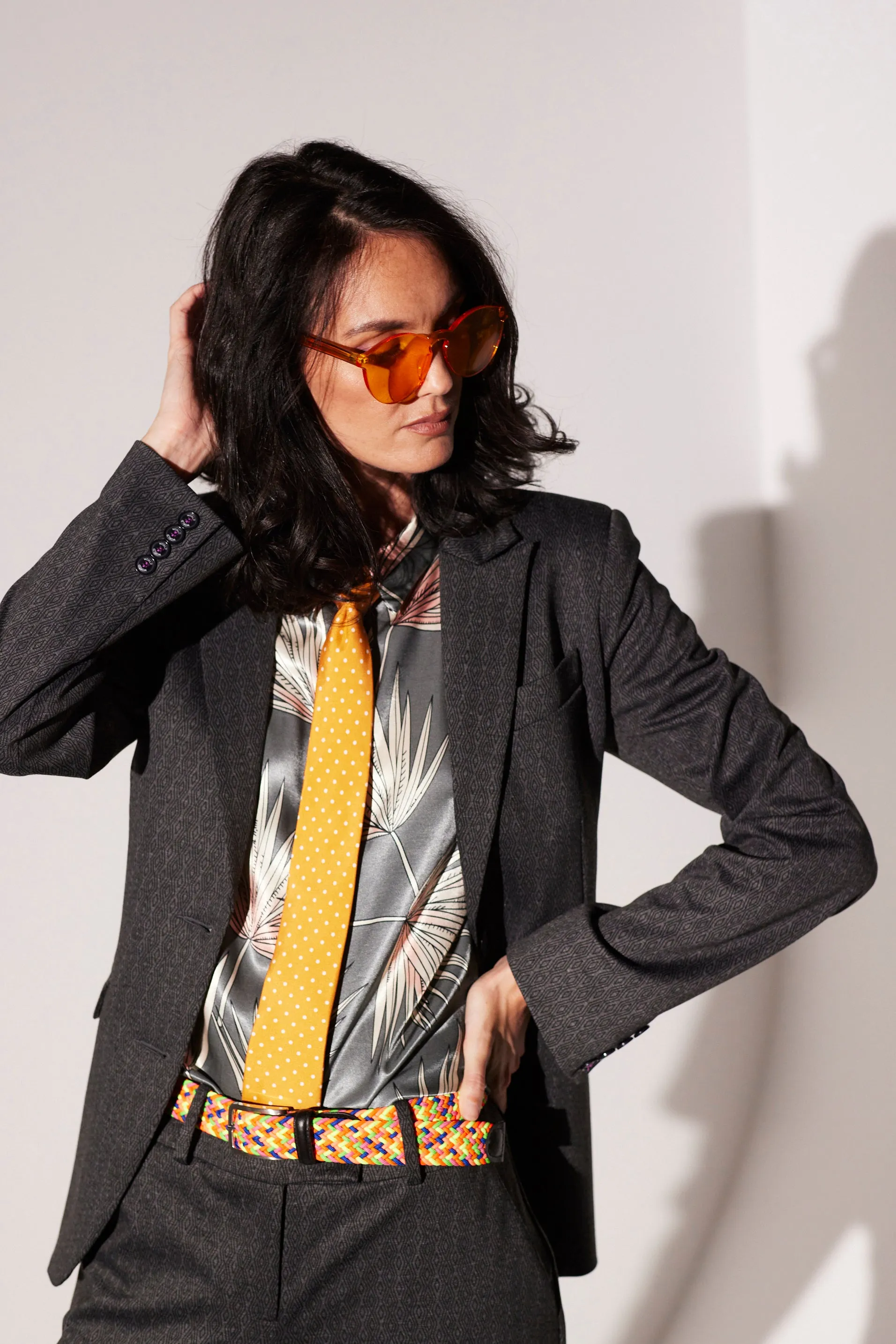 WORLD 5504 Strozzi Blazer Charcoal & Black