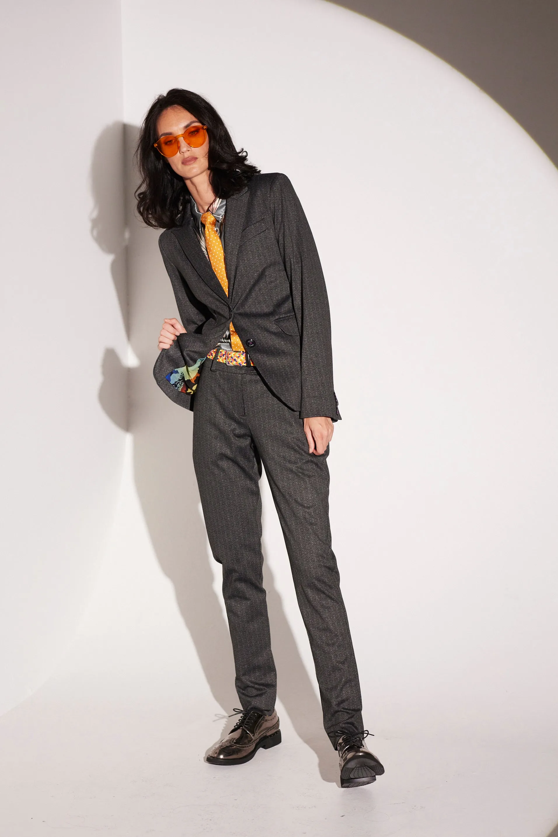 WORLD 5504 Strozzi Blazer Charcoal & Black
