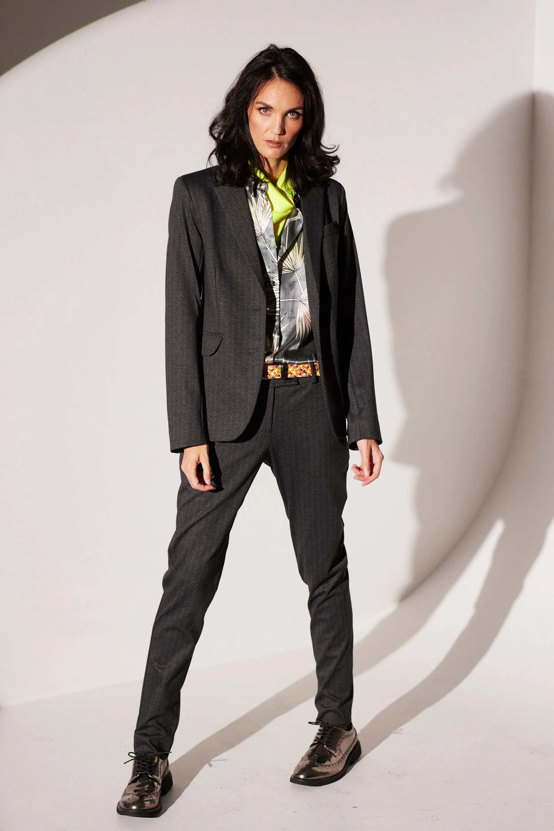 WORLD 5504 Strozzi Blazer Charcoal & Black
