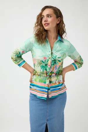 Xenia Shirt - Teal